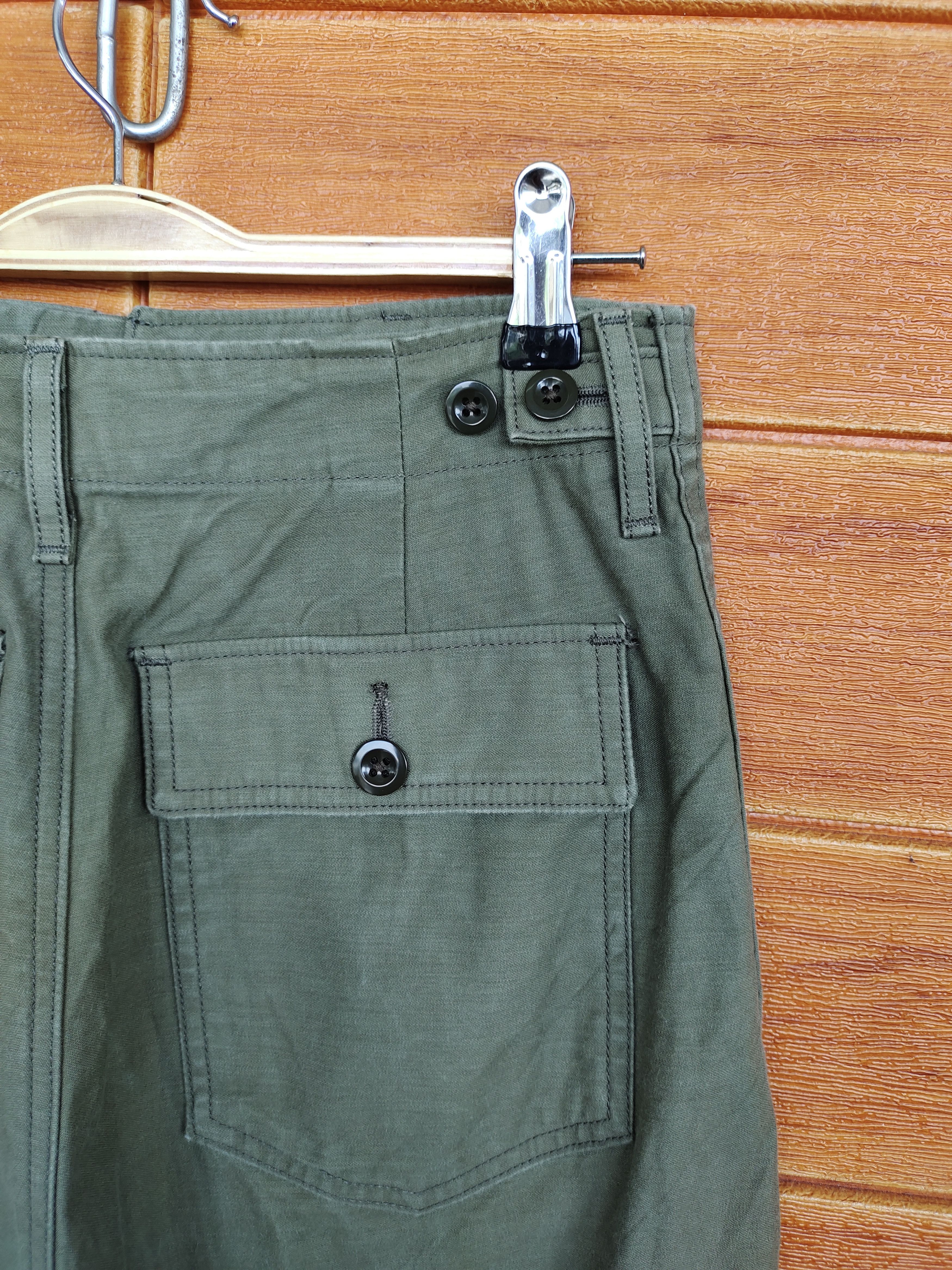 45rpm SLOBE IENA Made In Japan OG Fatigue Pants Inspired WW2 Size US 27 - 9 Thumbnail