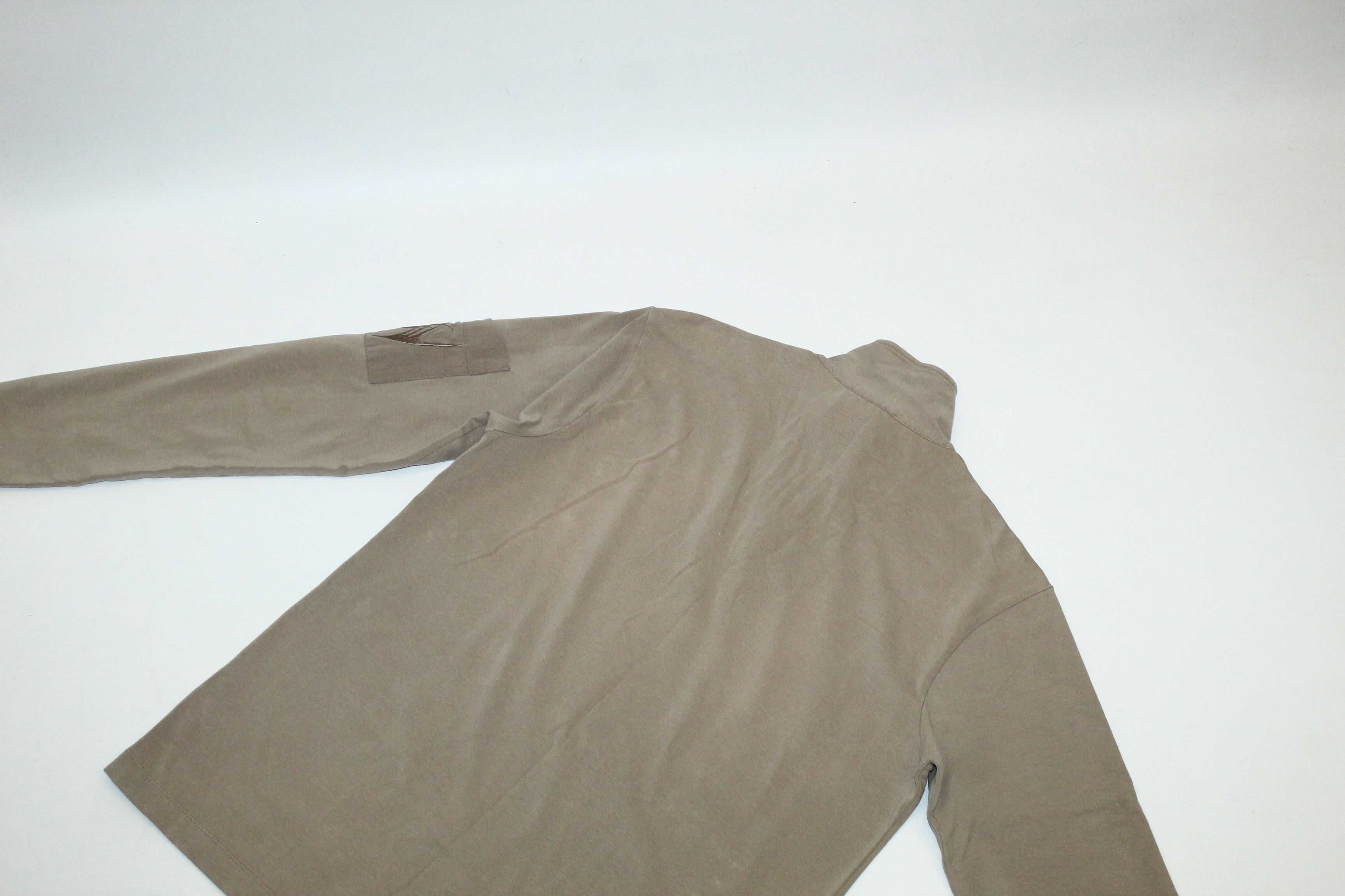 Thierry Mugler 💥 Thierry Mugler Paris Mens Logo Embroid1/3 zip Stretch top Size US M / EU 48-50 / 2 - 9 Thumbnail