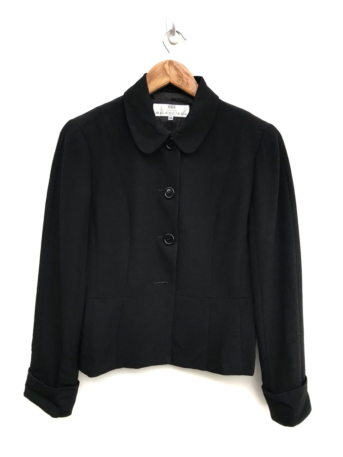 Balenciaga Black Coat Jacket