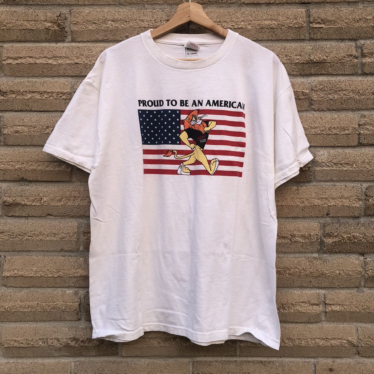 D.A.R.E Vintage 90s DARE To Resist Drugs Violence lion Graphic Shirt Size US XL / EU 56 / 4 - 1 Thumbnail