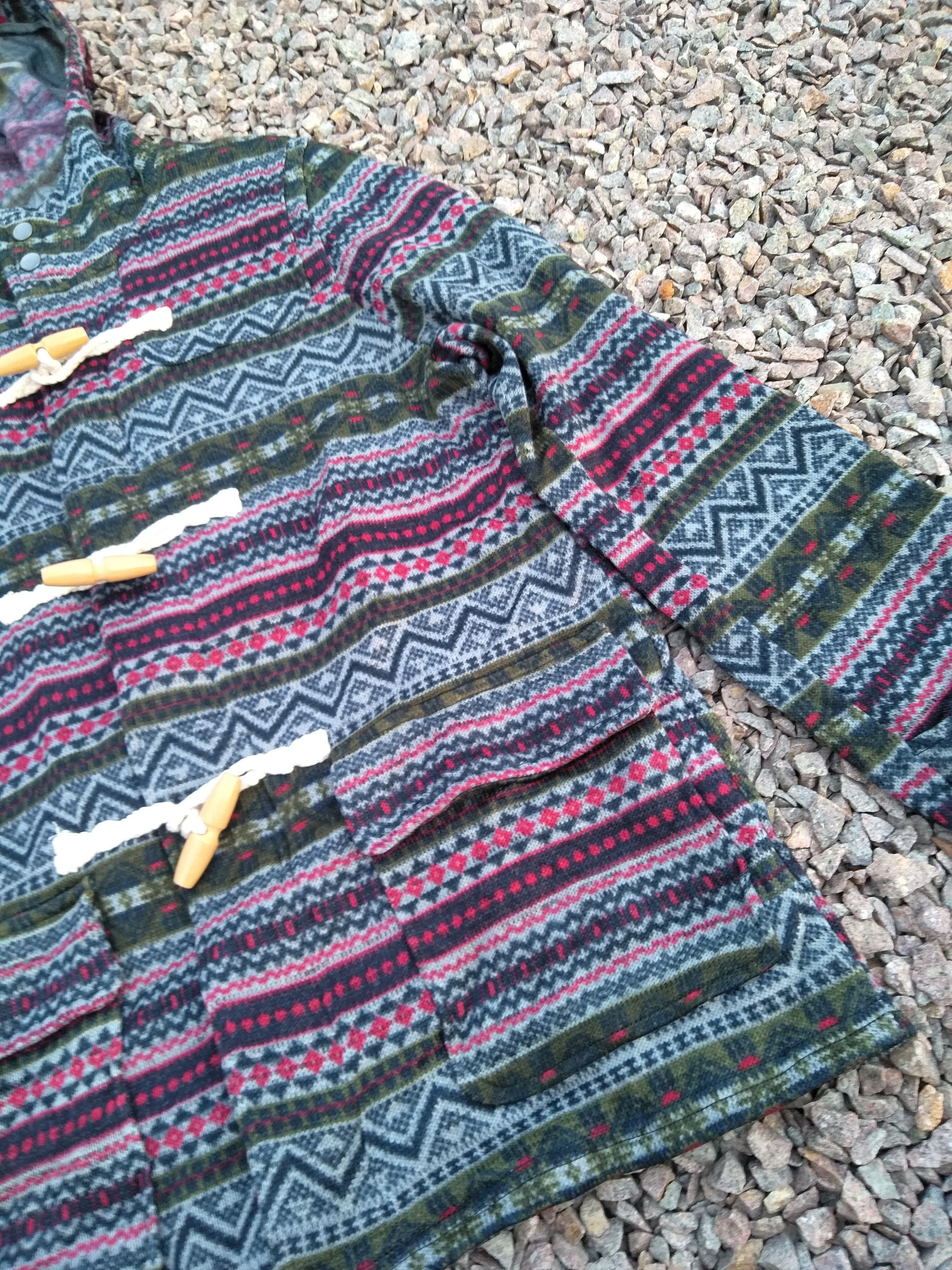 Le Grande Bleu (L.G.B.) 💥Navajo Motives TRIBAL FAMOUS WOOL LGB I6W9 Style KNITWEAR Size US M / EU 48-50 / 2 - 3 Thumbnail