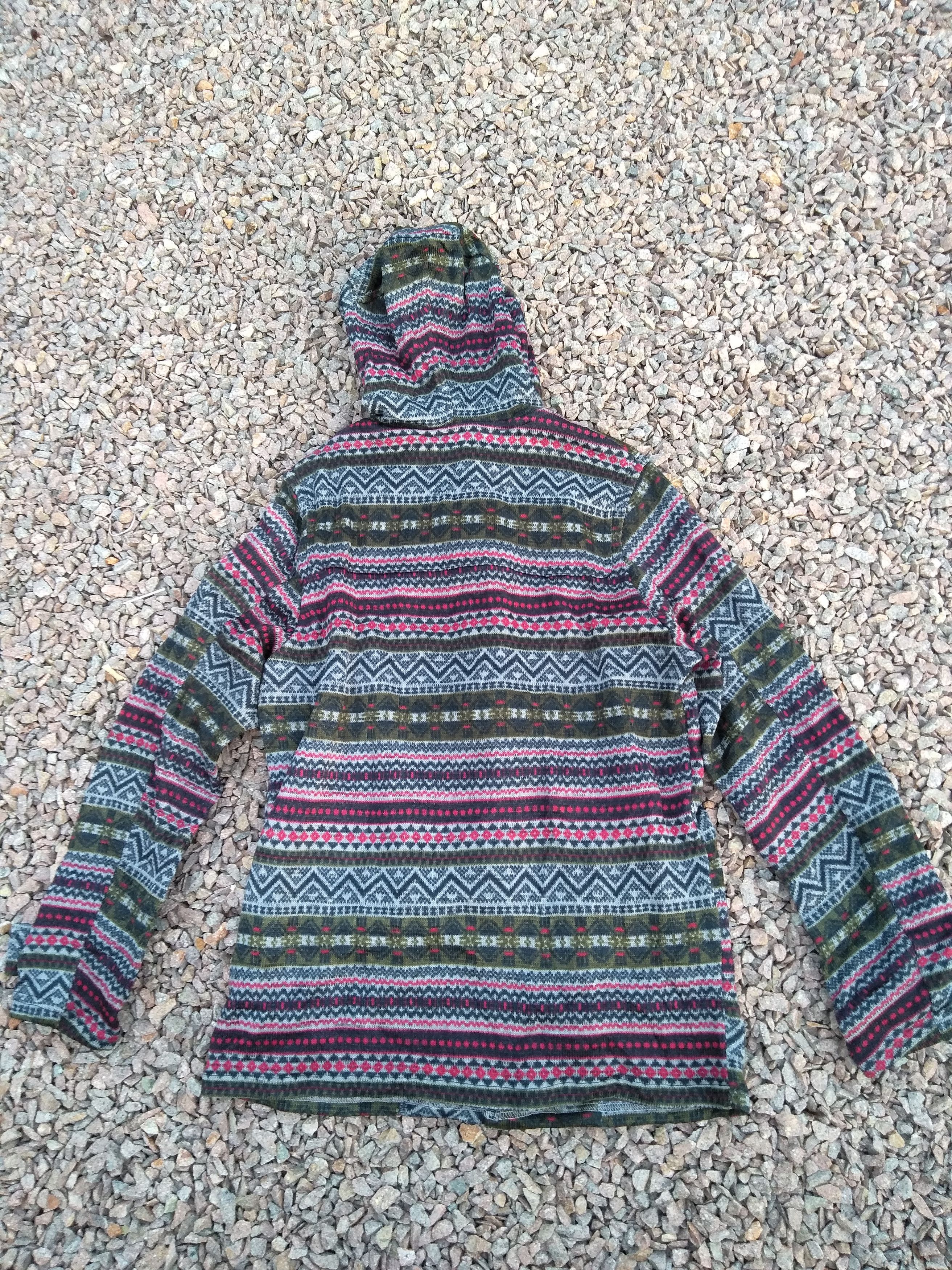 Le Grande Bleu (L.G.B.) 💥Navajo Motives TRIBAL FAMOUS WOOL LGB I6W9 Style KNITWEAR Size US M / EU 48-50 / 2 - 2 Thumbnail