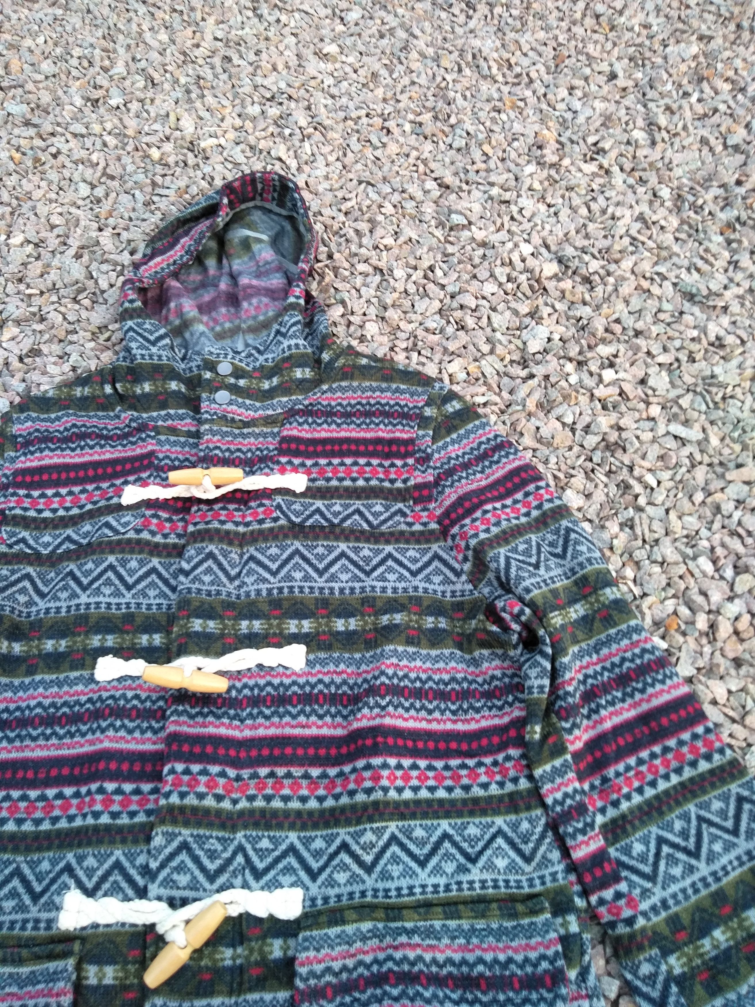 Le Grande Bleu (L.G.B.) 💥Navajo Motives TRIBAL FAMOUS WOOL LGB I6W9 Style KNITWEAR Size US M / EU 48-50 / 2 - 5 Thumbnail