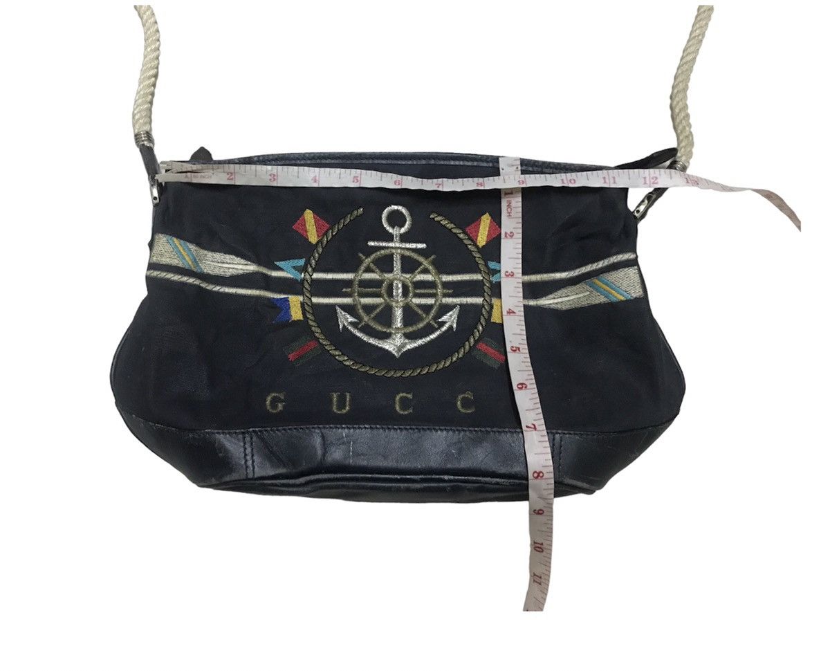 Gucci × Vintage Vintage Gucci Crossbody Bags / Shoulder Bags Limited Design Size ONE SIZE - 20 Thumbnail