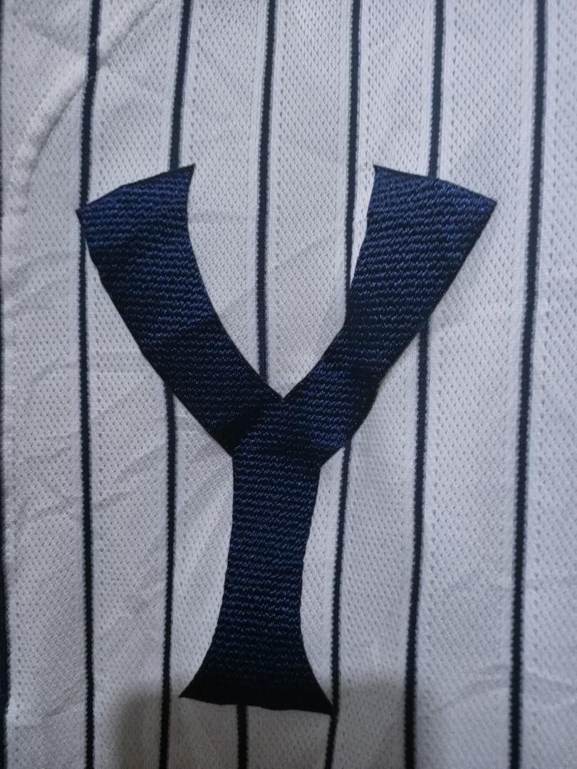 Nike Vintage Nike Japan Pinstripe Baseball Jersey #5 Y Logo Size US L / EU 52-54 / 3 - 3 Thumbnail