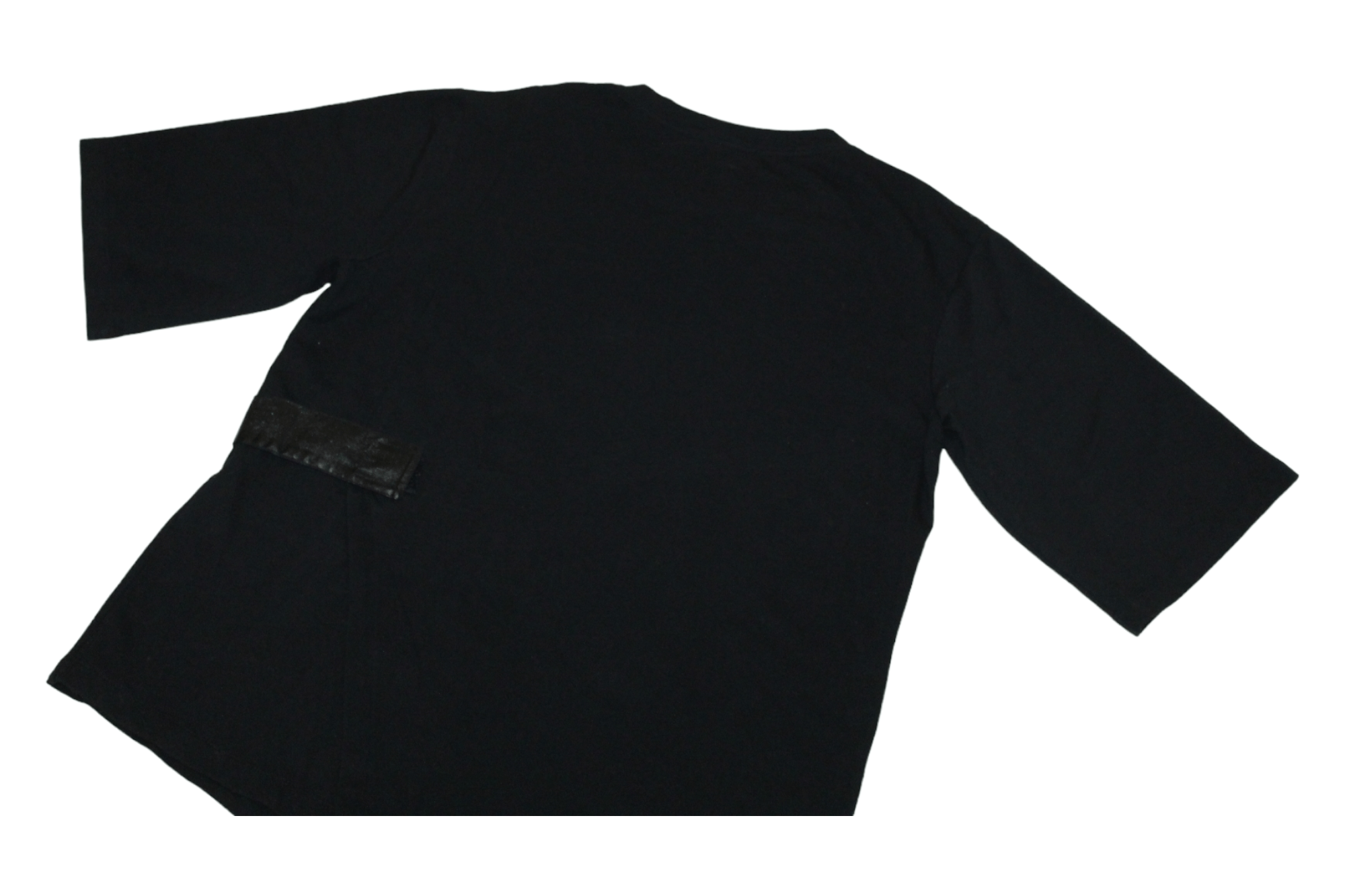 D By D Oversized Asymmetrical Cotton Modal Blend T-shirt