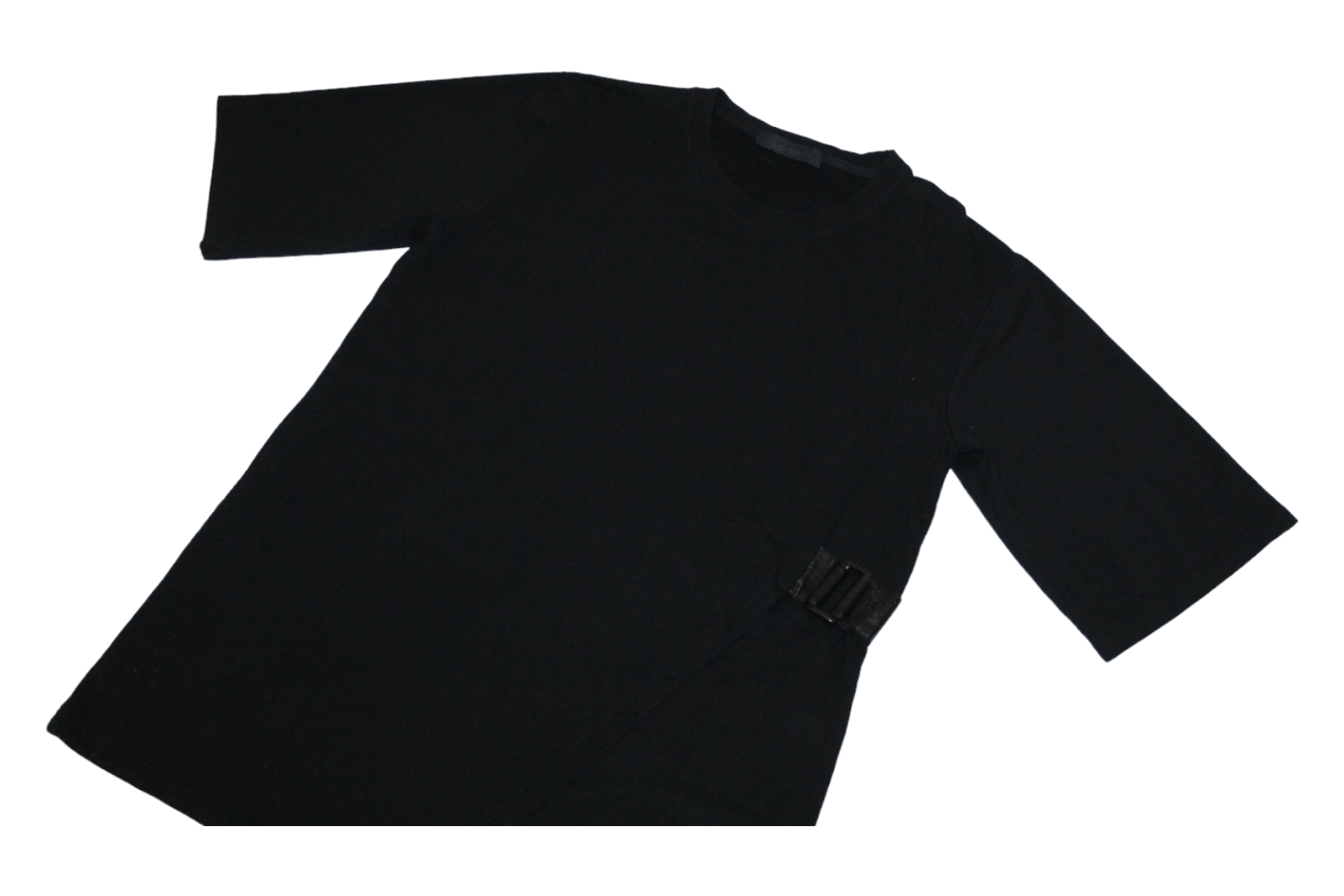 D By D Oversized Asymmetrical Cotton Modal Blend T-shirt