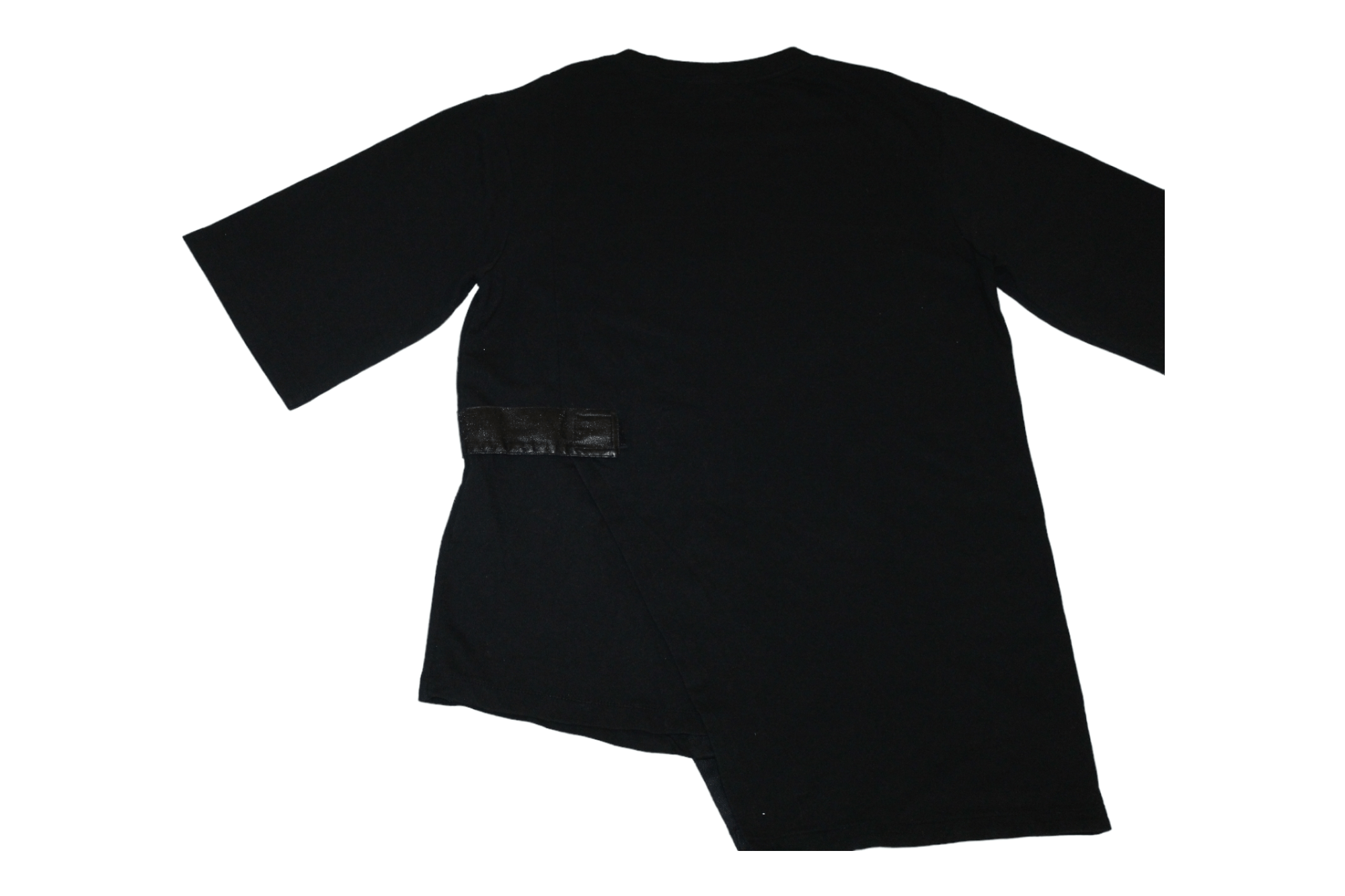 D By D Oversized Asymmetrical Cotton Modal Blend T-shirt