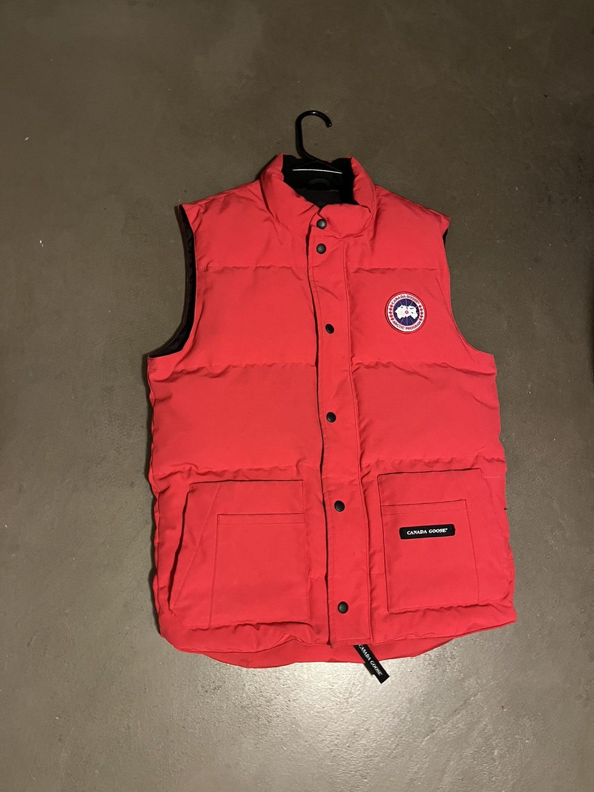 image of Red Canada Goose Freestyle Down Vest, Men's (Size Small)