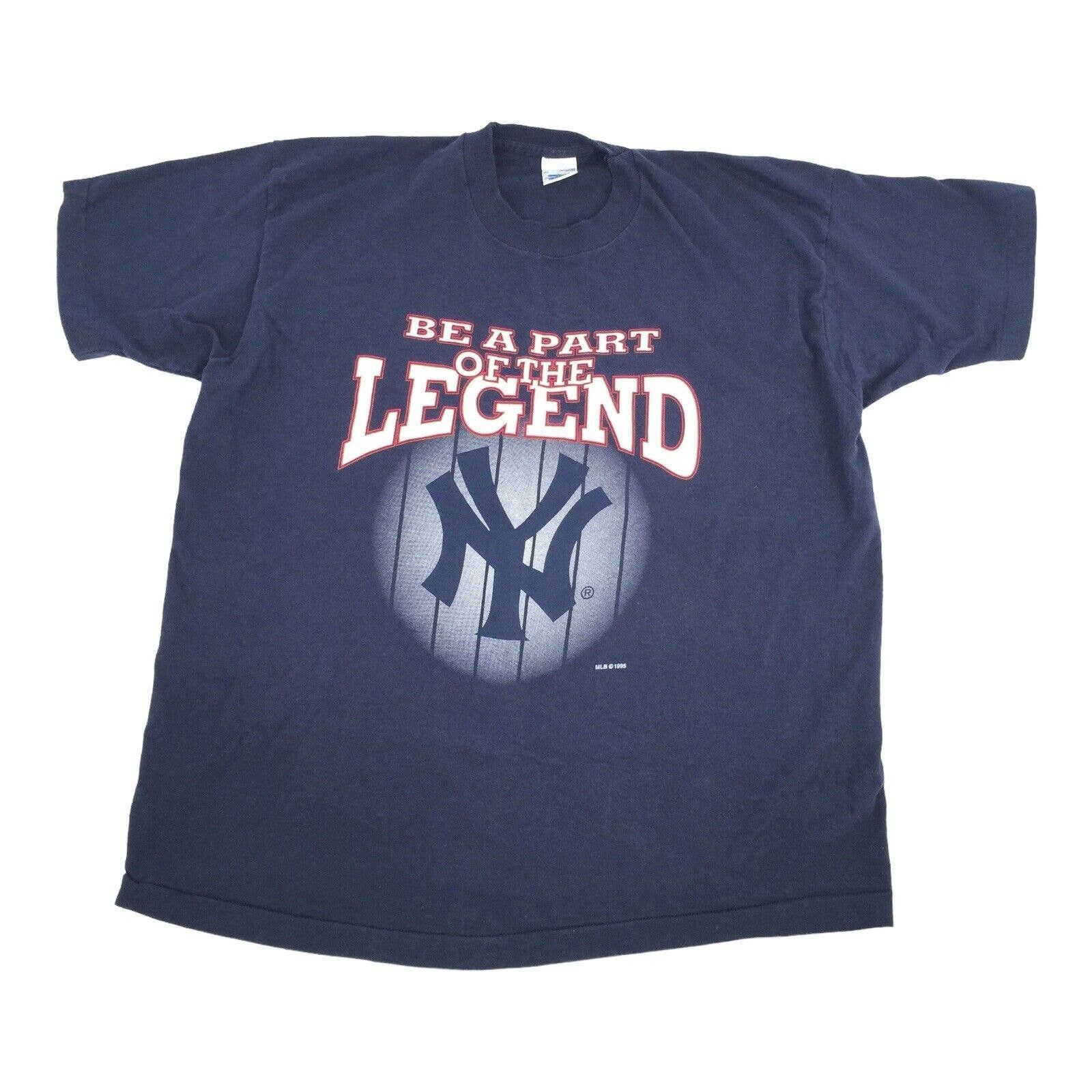 Vintage 1995 New York Yankees Legend Single Stitch T-Shirt