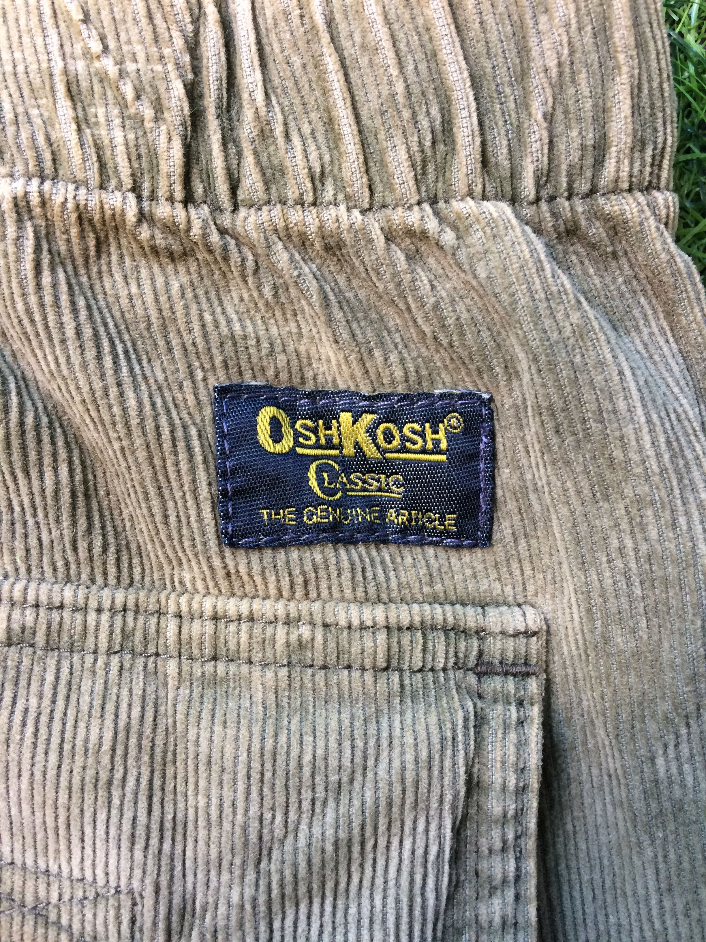 Oshkosh × Vintage Oshkosh Corduroy Sportwear Utility Pant #D-016 Size US 31 - 9 Thumbnail