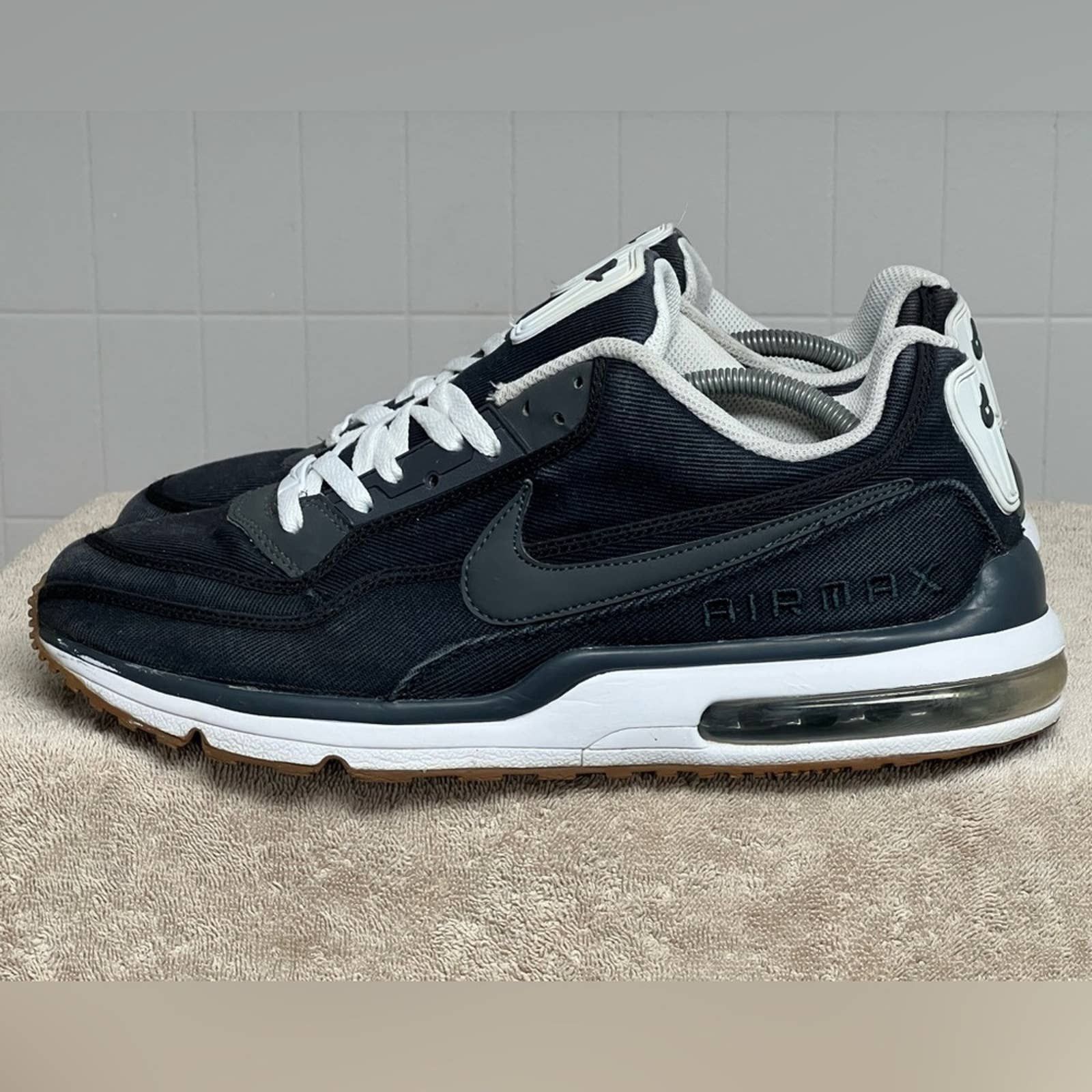 Nike Air Max LTD TXT Black Denim Obsidian White Shoes