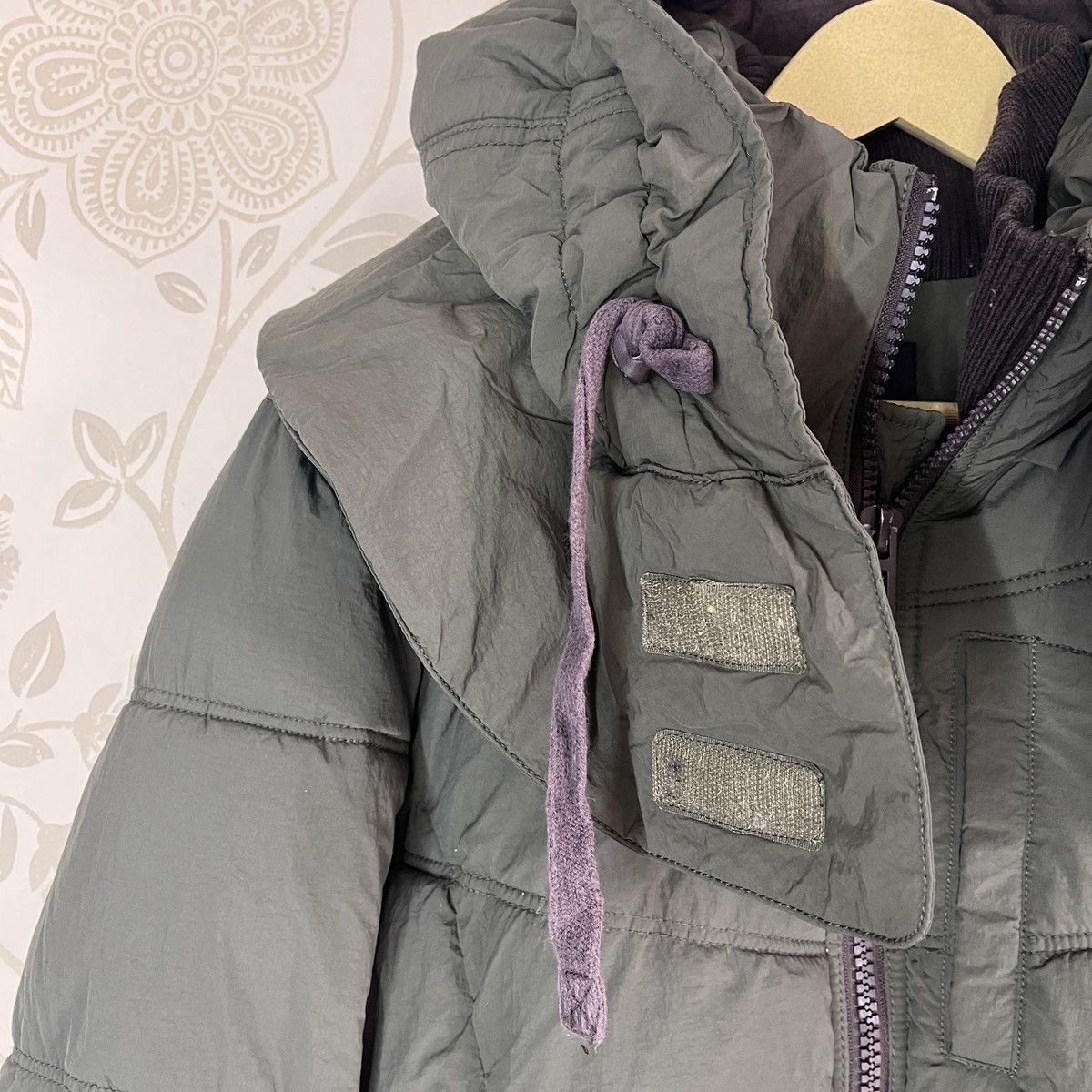 Japanese Brand GOA Human United Movement Puffer Jacket With Hoodie Size US M / EU 48-50 / 2 - 13 Thumbnail