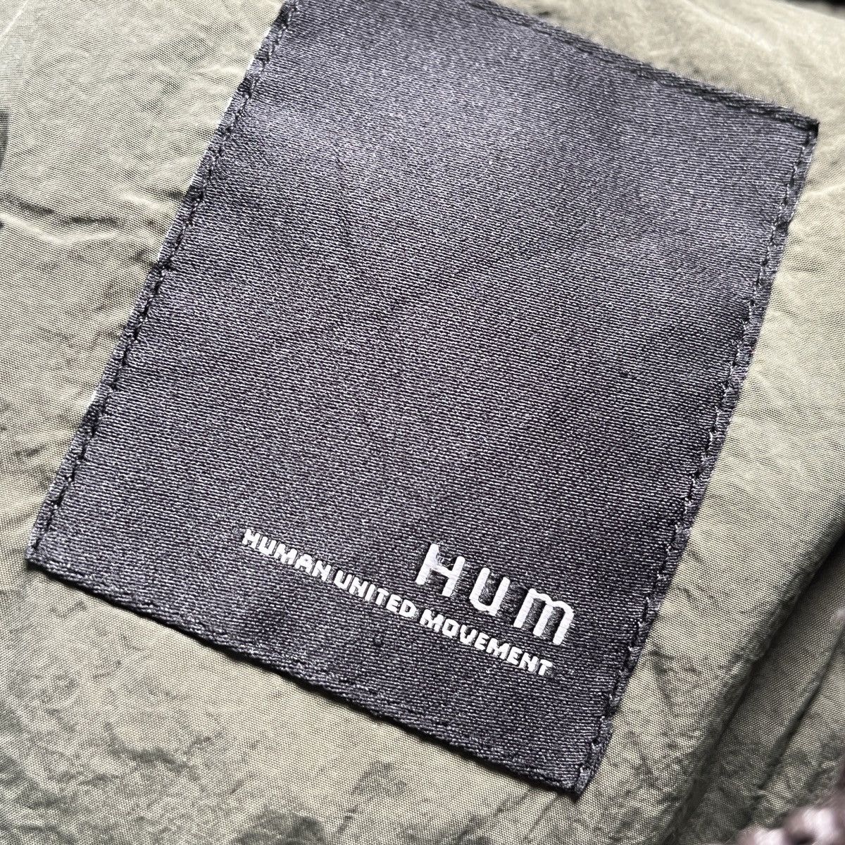 Japanese Brand GOA Human United Movement Puffer Jacket With Hoodie Size US M / EU 48-50 / 2 - 6 Thumbnail