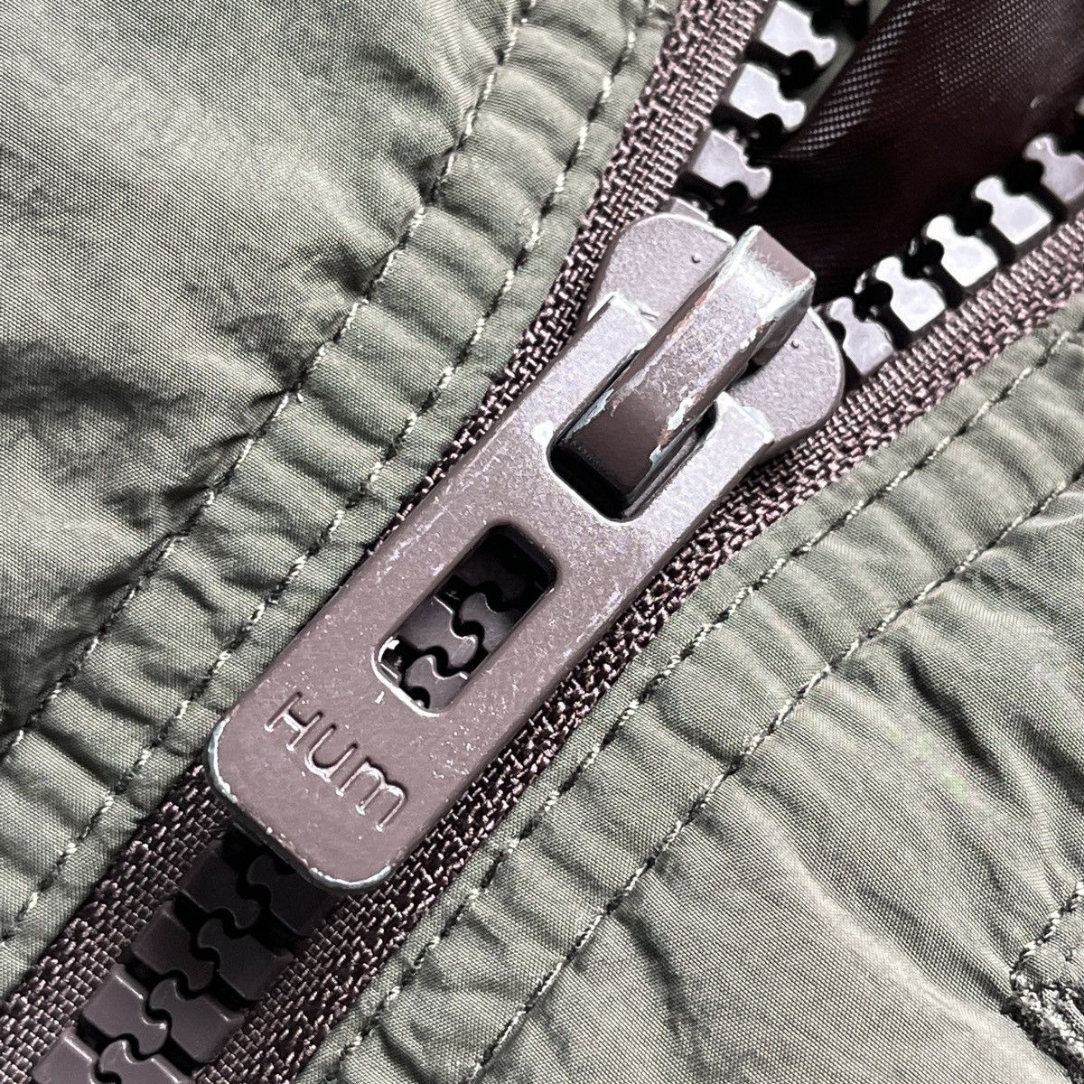 Japanese Brand GOA Human United Movement Puffer Jacket With Hoodie Size US M / EU 48-50 / 2 - 8 Thumbnail