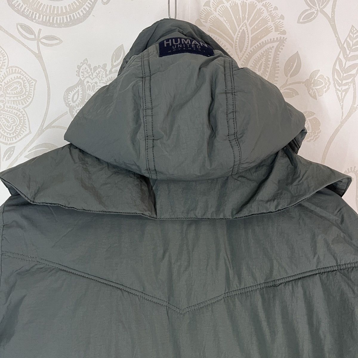 Japanese Brand GOA Human United Movement Puffer Jacket With Hoodie Size US M / EU 48-50 / 2 - 15 Thumbnail