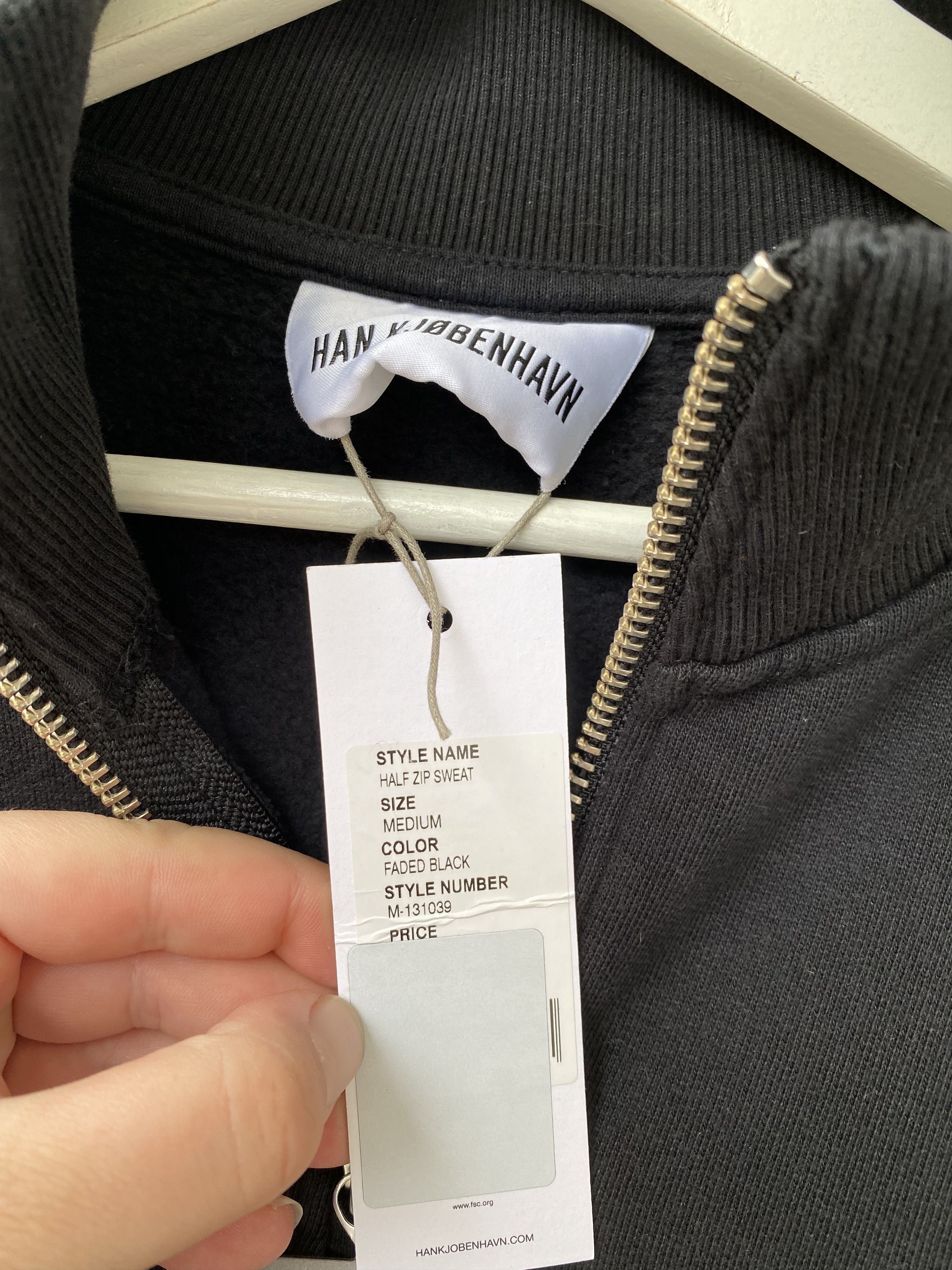 Han Kjobenhavn BNWT half zip sweatshirt Size US M / EU 48-50 / 2 - 5 Thumbnail