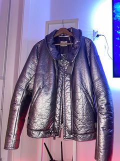 Resurrection Vintage - Helmut Lang Black Astro Jacket with Faux Fur 1999. Helmut  Lang Artifacts Collection exclusively at #resurrectionvintage! #helmutlang  #helmutlangarchive #1999 #editorial