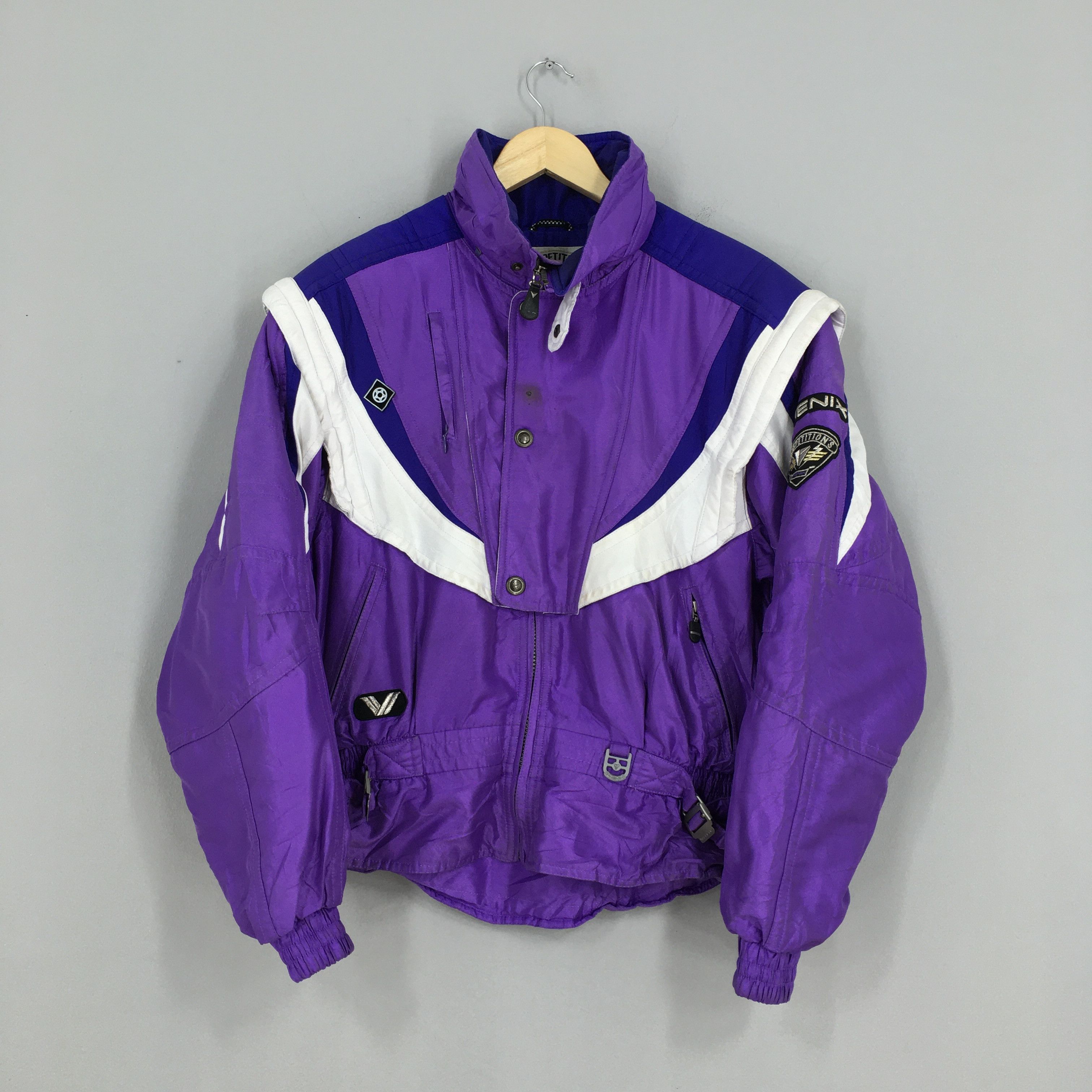 Vintage Vintage 90s Phenix Ski Wear Skiing Purple Jacket Medium | Grailed