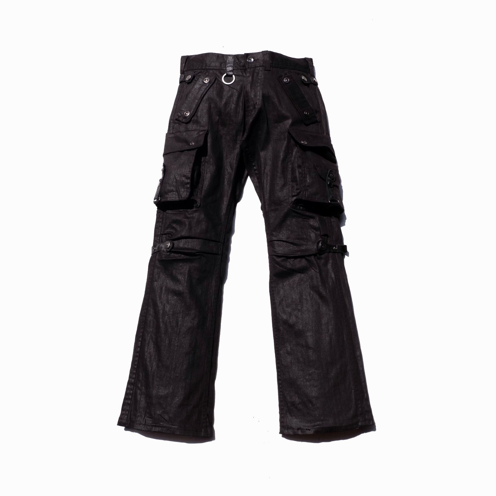 Japanese Brand SEMANTIC DESIGN waxed cargo pants Size US 34 / EU 50 - 1 Thumbnail