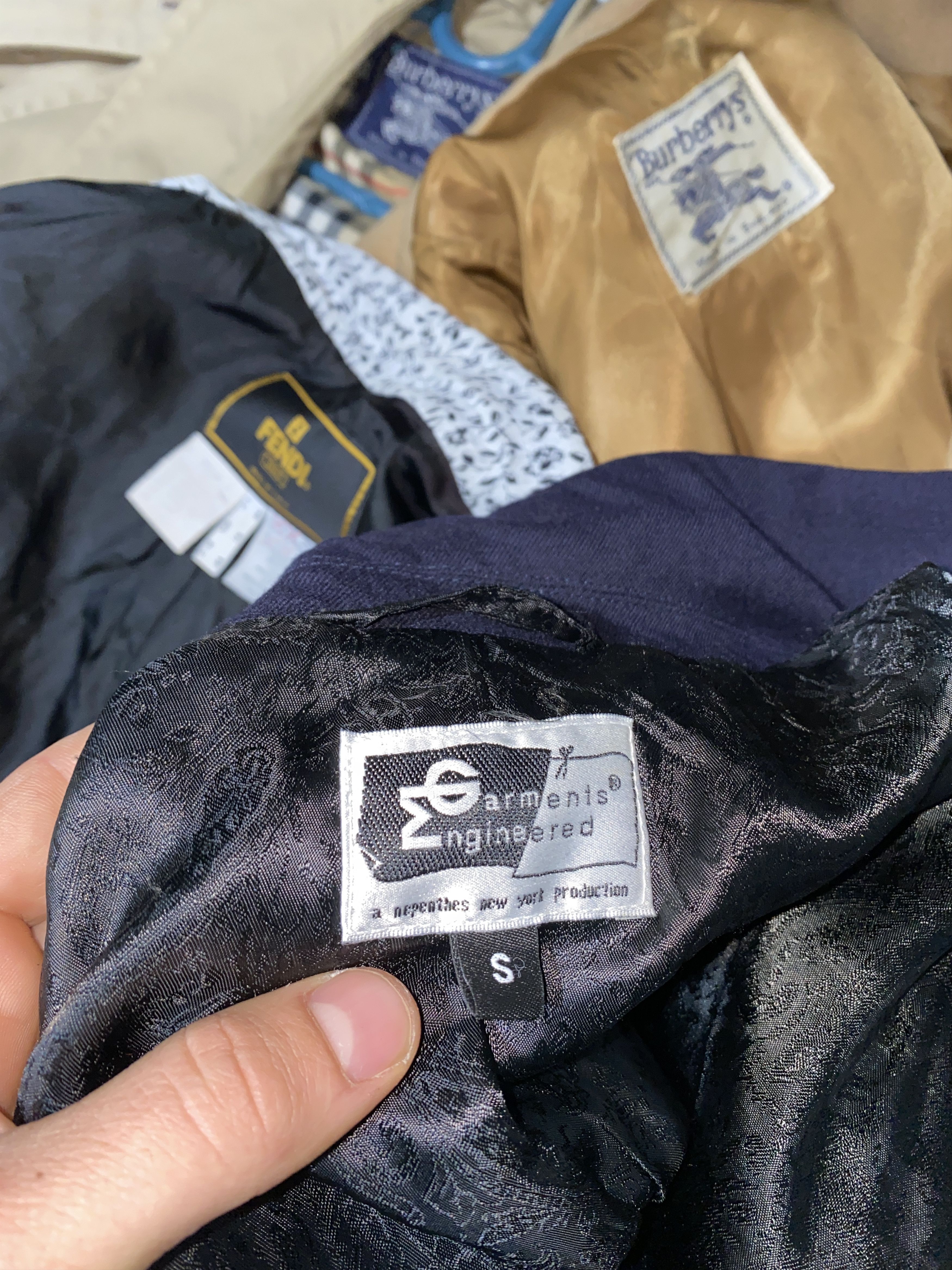 Engineered Garments Engineered Garments Slim Blazer Tux Suit Jacket Size S 44 46 Size 38R - 4 Thumbnail