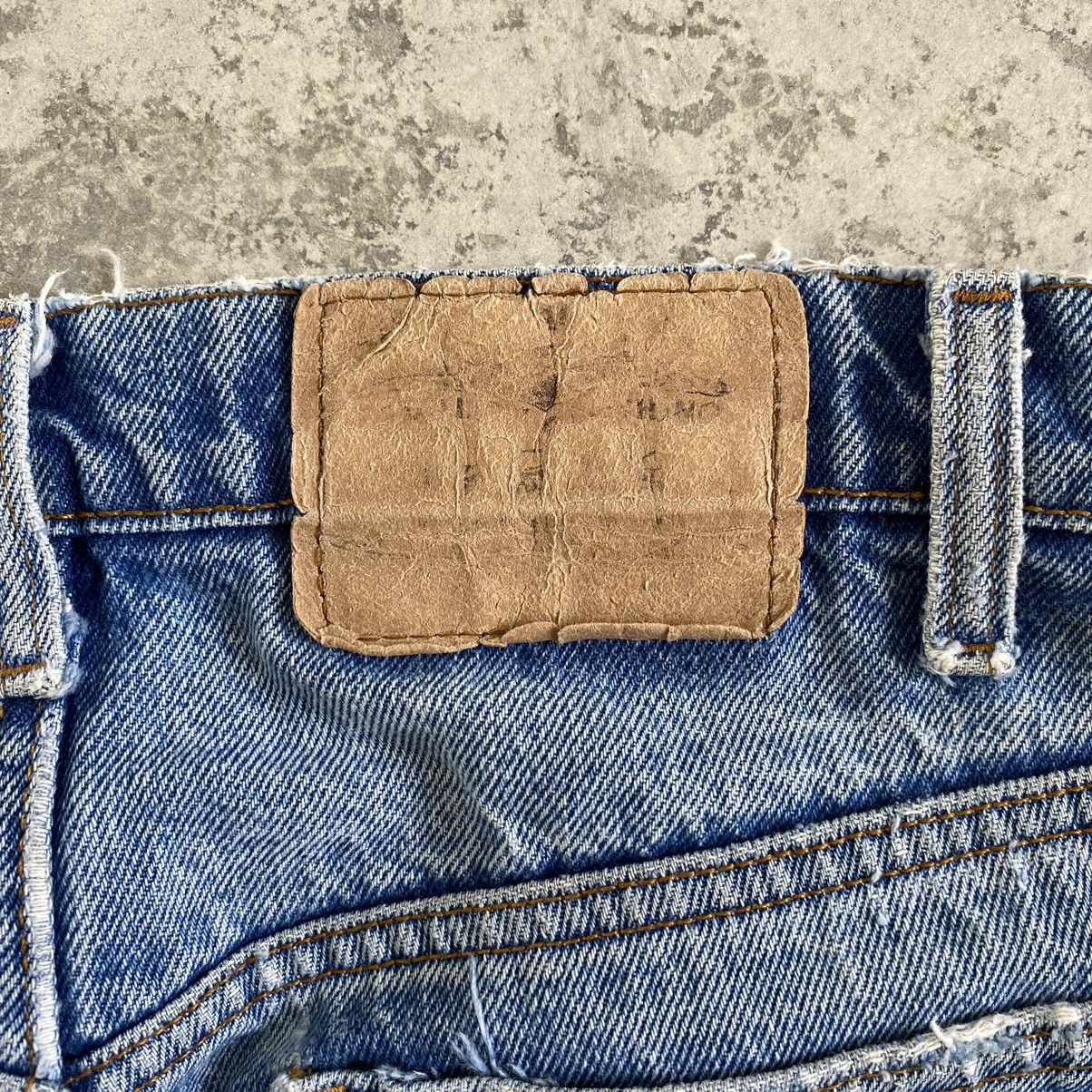 Levi's × Vintage Size 36x29.5 Vintage Levi's 505 Orange Tab Distressed Jeans Size US 36 / EU 52 - 17 Thumbnail
