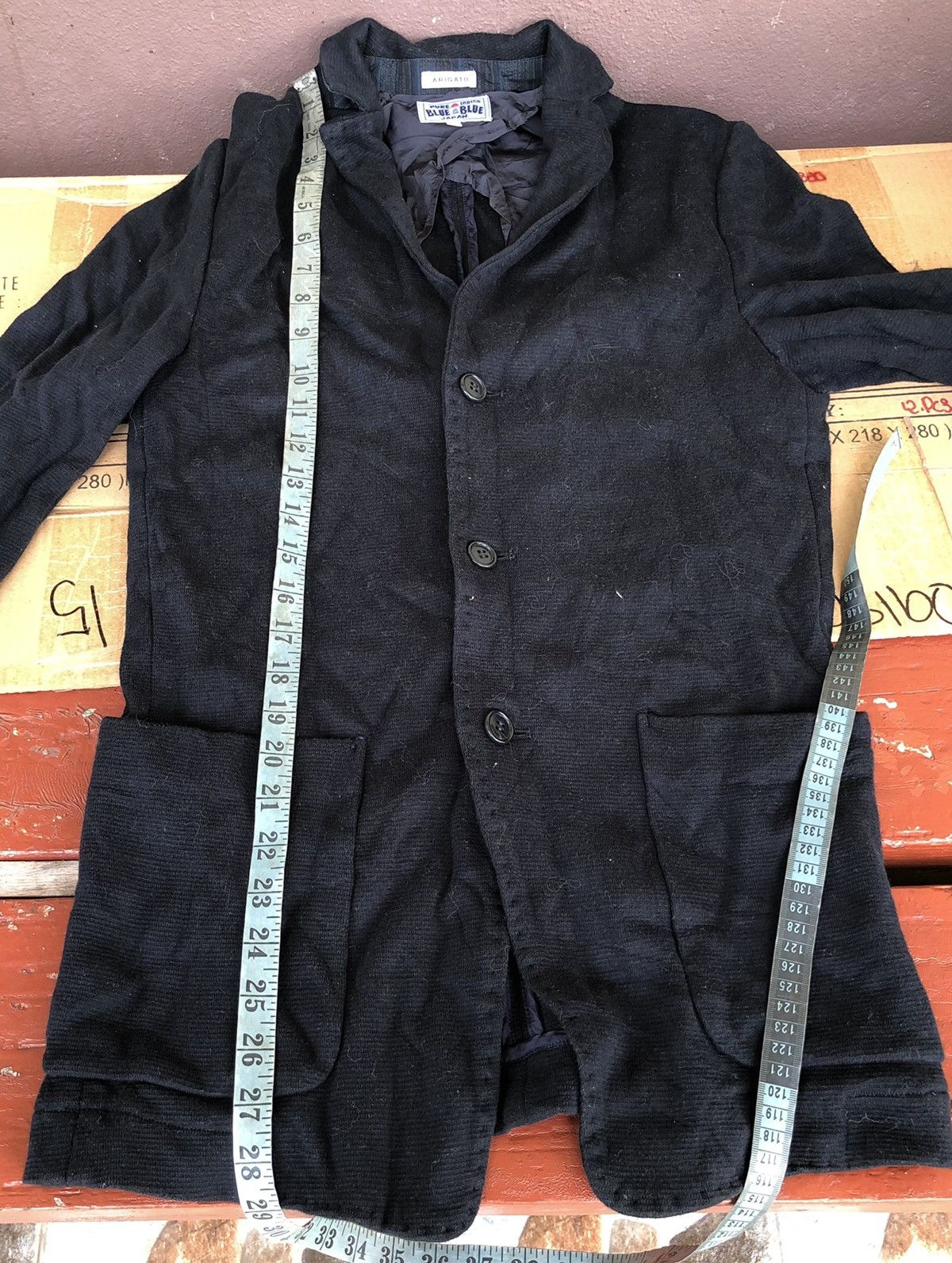 Blue Blue Japan BLUE BLUE JAPAN WOOL JACKET Size US S / EU 44-46 / 1 - 4 Thumbnail