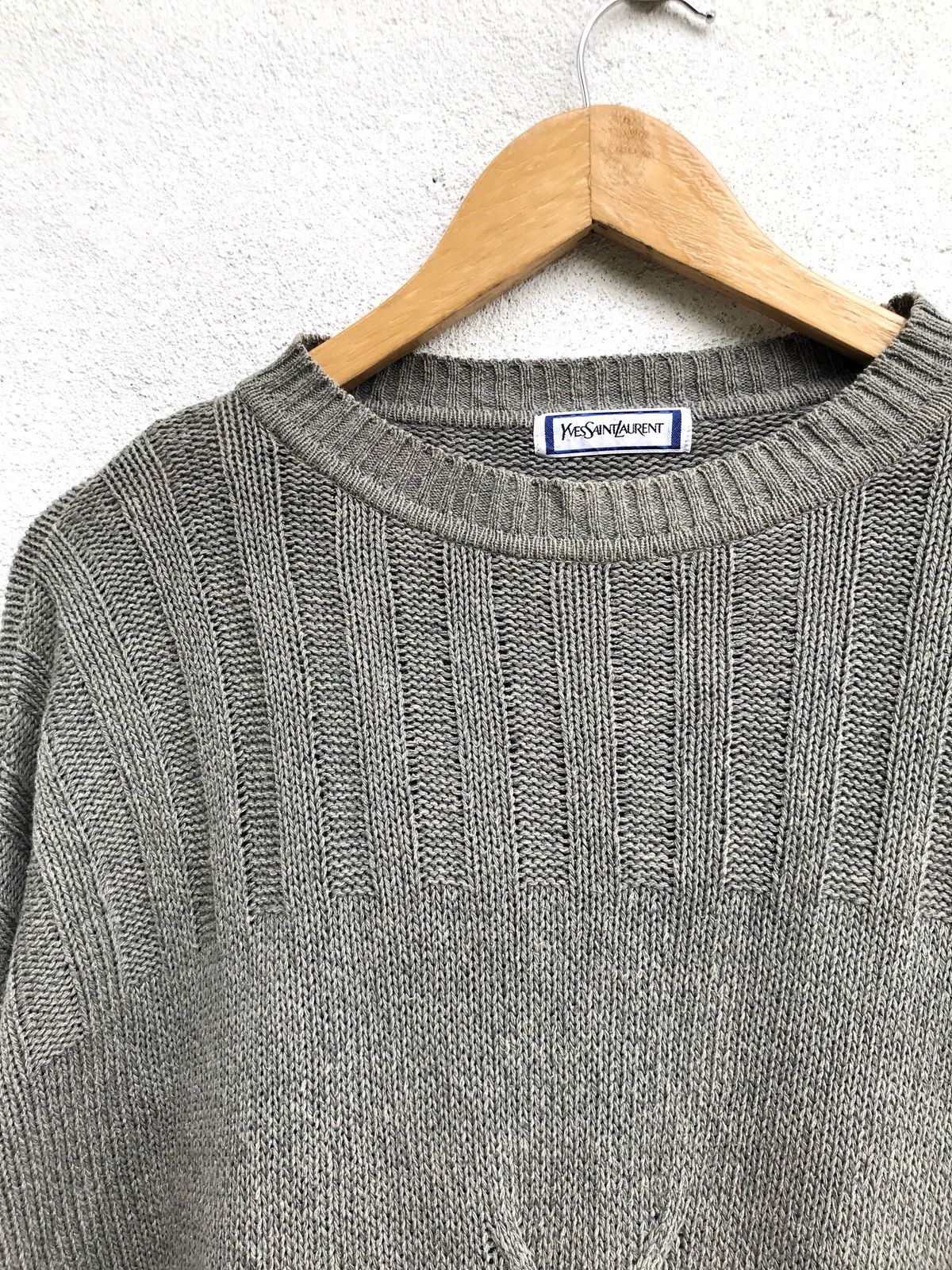 Hand Knit Sweatshirt Yves Saint Laurent