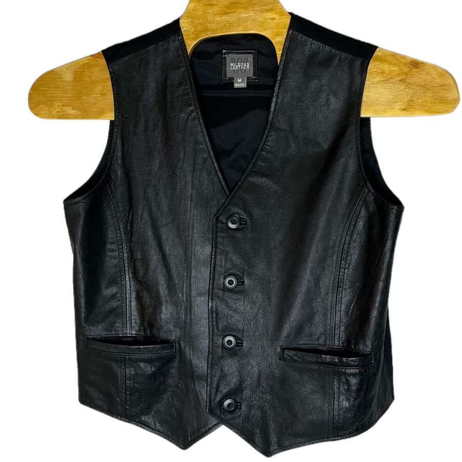 Wilsons Leather Womens Black Vest M MEDIUM deals