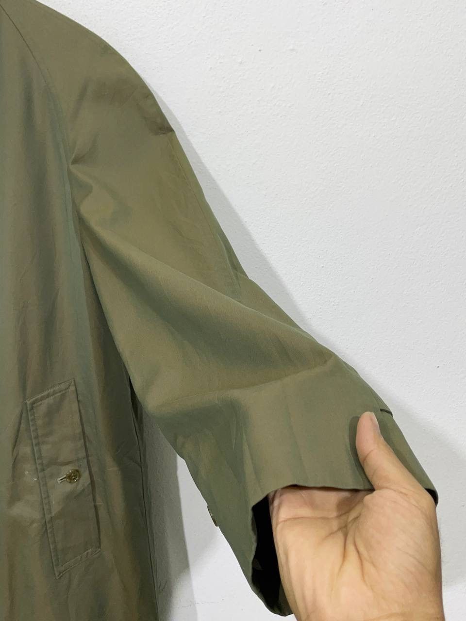 Burberry × Vintage Vintage Burberrys Trench Coat Long Jacket Size L / US 10 / IT 46 - 3 Thumbnail