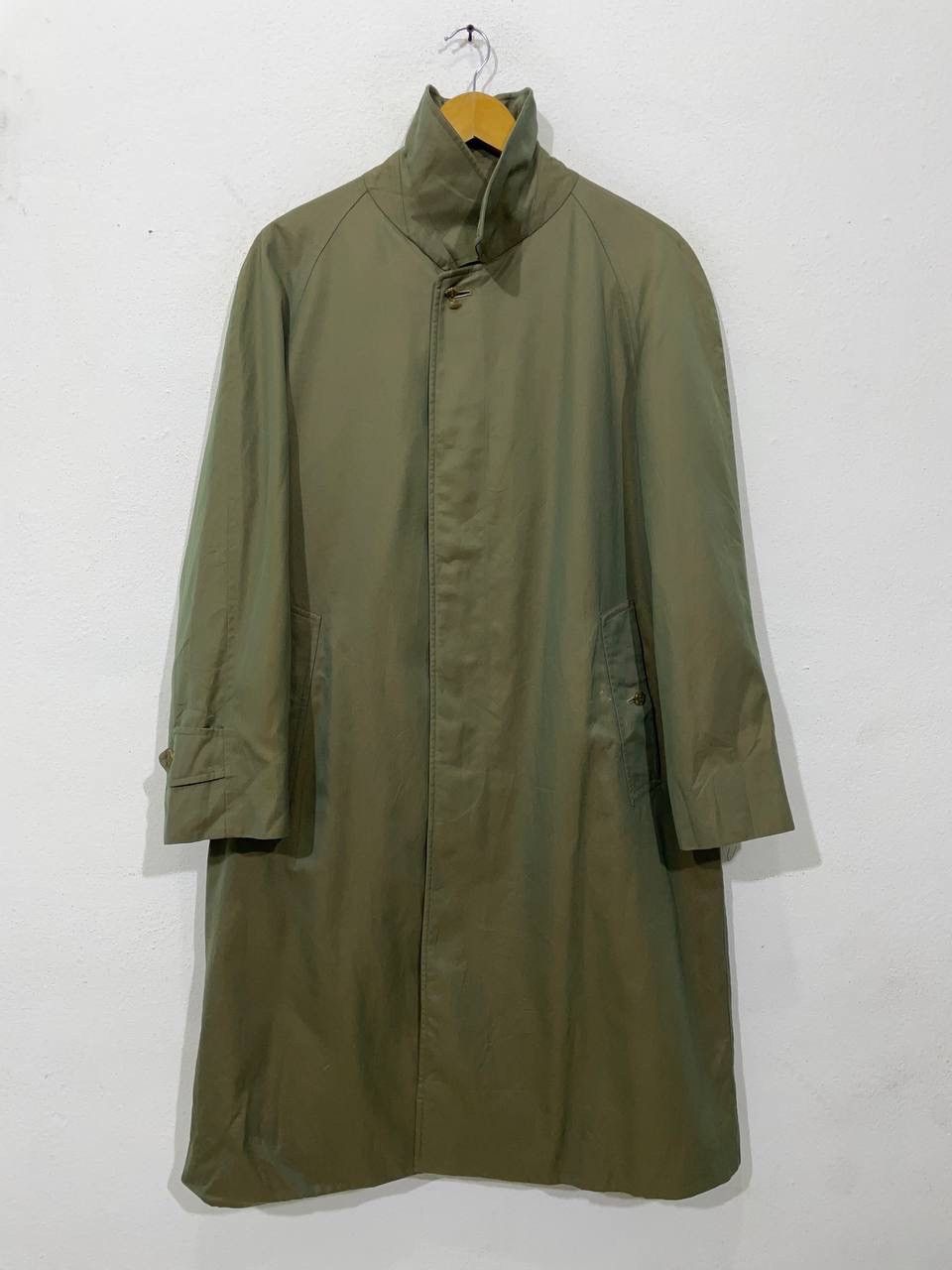 Burberry × Vintage Vintage Burberrys Trench Coat Long Jacket Size L / US 10 / IT 46 - 1 Thumbnail