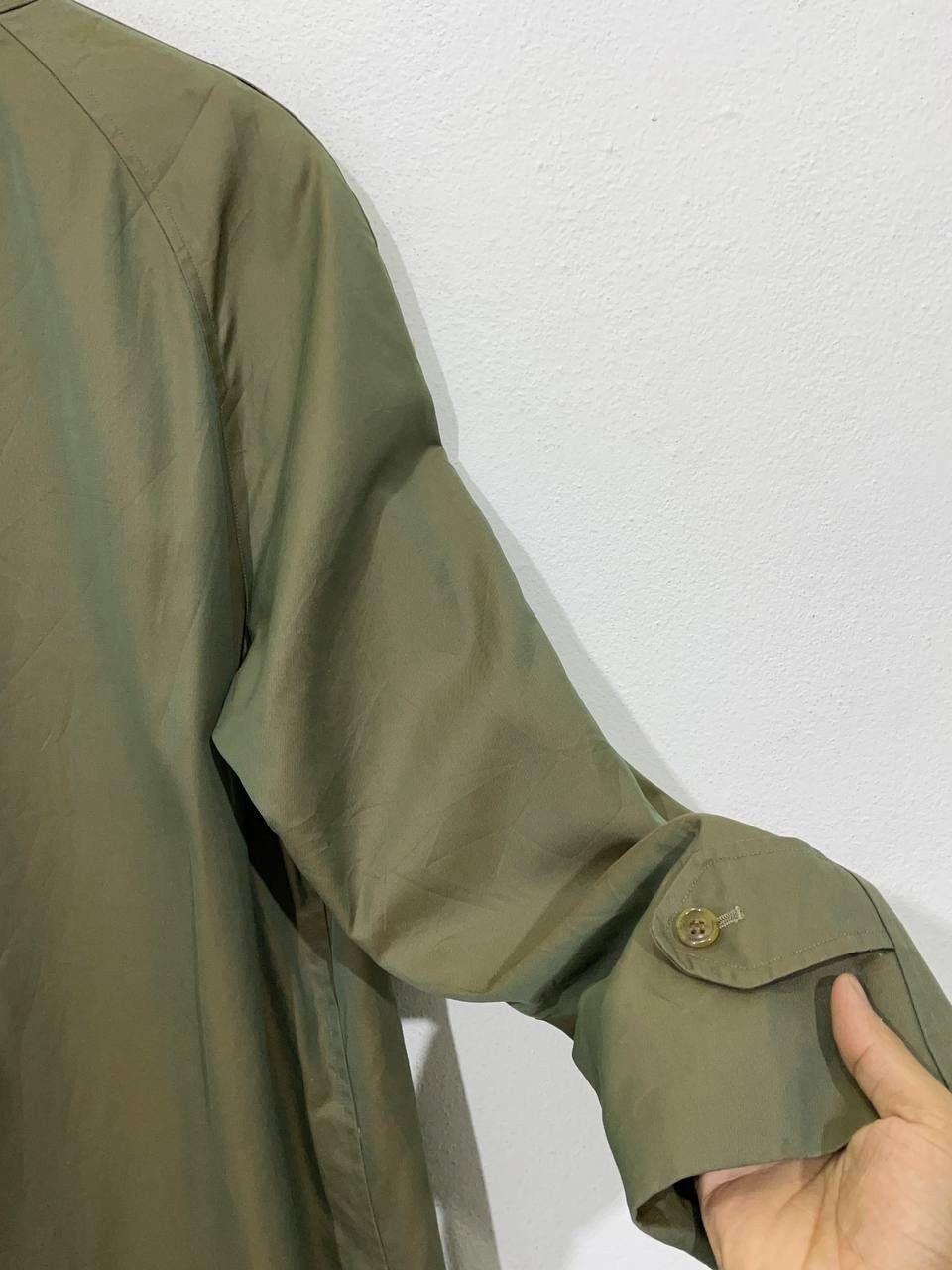 Burberry × Vintage Vintage Burberrys Trench Coat Long Jacket Size L / US 10 / IT 46 - 7 Thumbnail