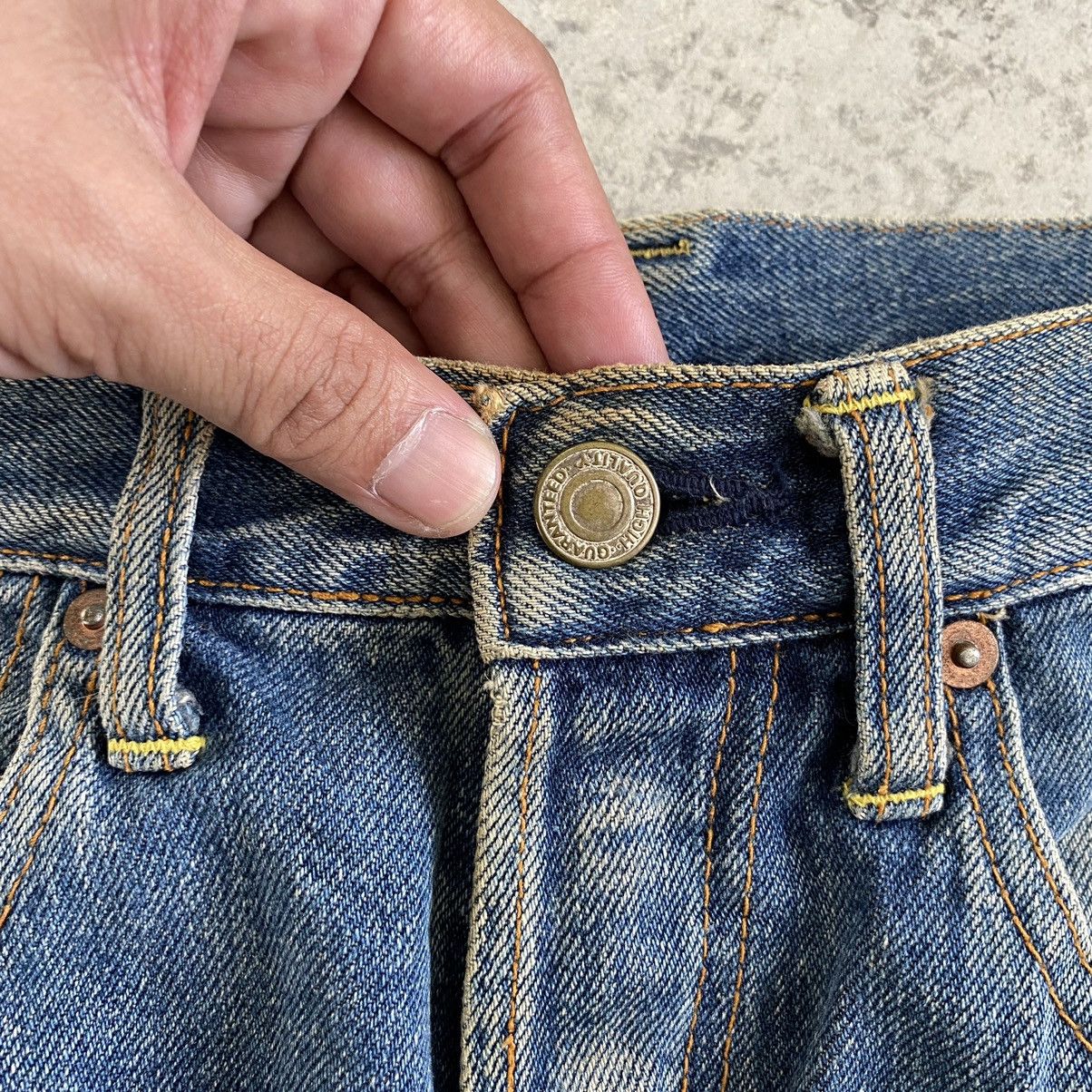Studio D'Artisan VTG Studio D’Artisan Faded Blue Ripped Dirty Selvedge Jeans Size US 29 - 8 Thumbnail