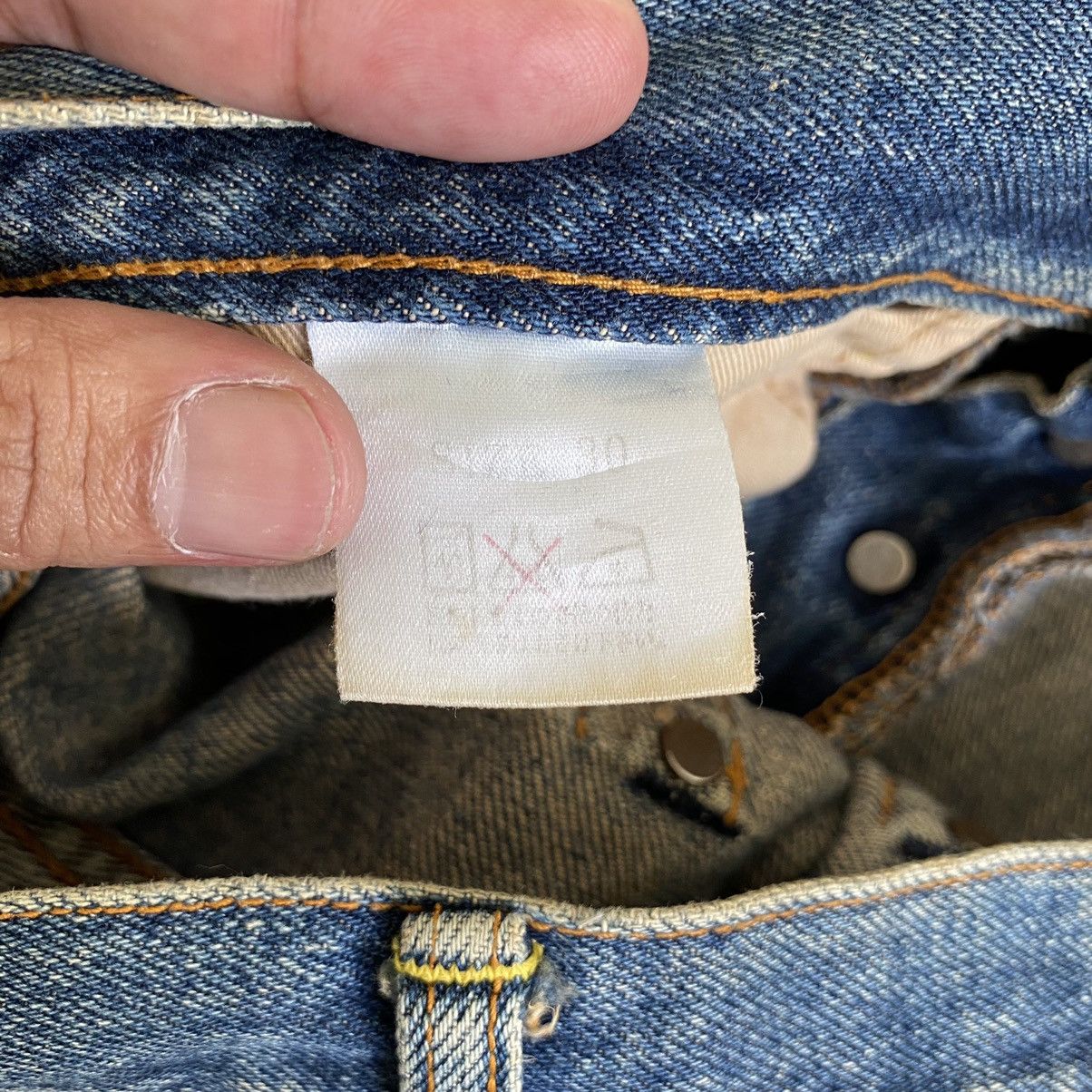 Studio D'Artisan VTG Studio D’Artisan Faded Blue Ripped Dirty Selvedge Jeans Size US 29 - 18 Thumbnail
