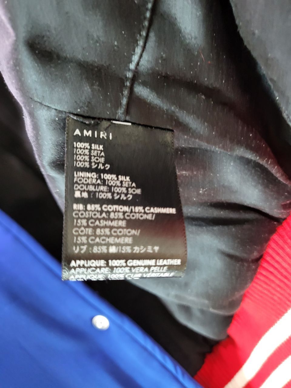 Amiri Amiri Varsity Baseball Jacket (new with tag) Size US S / EU 44-46 / 1 - 12 Thumbnail