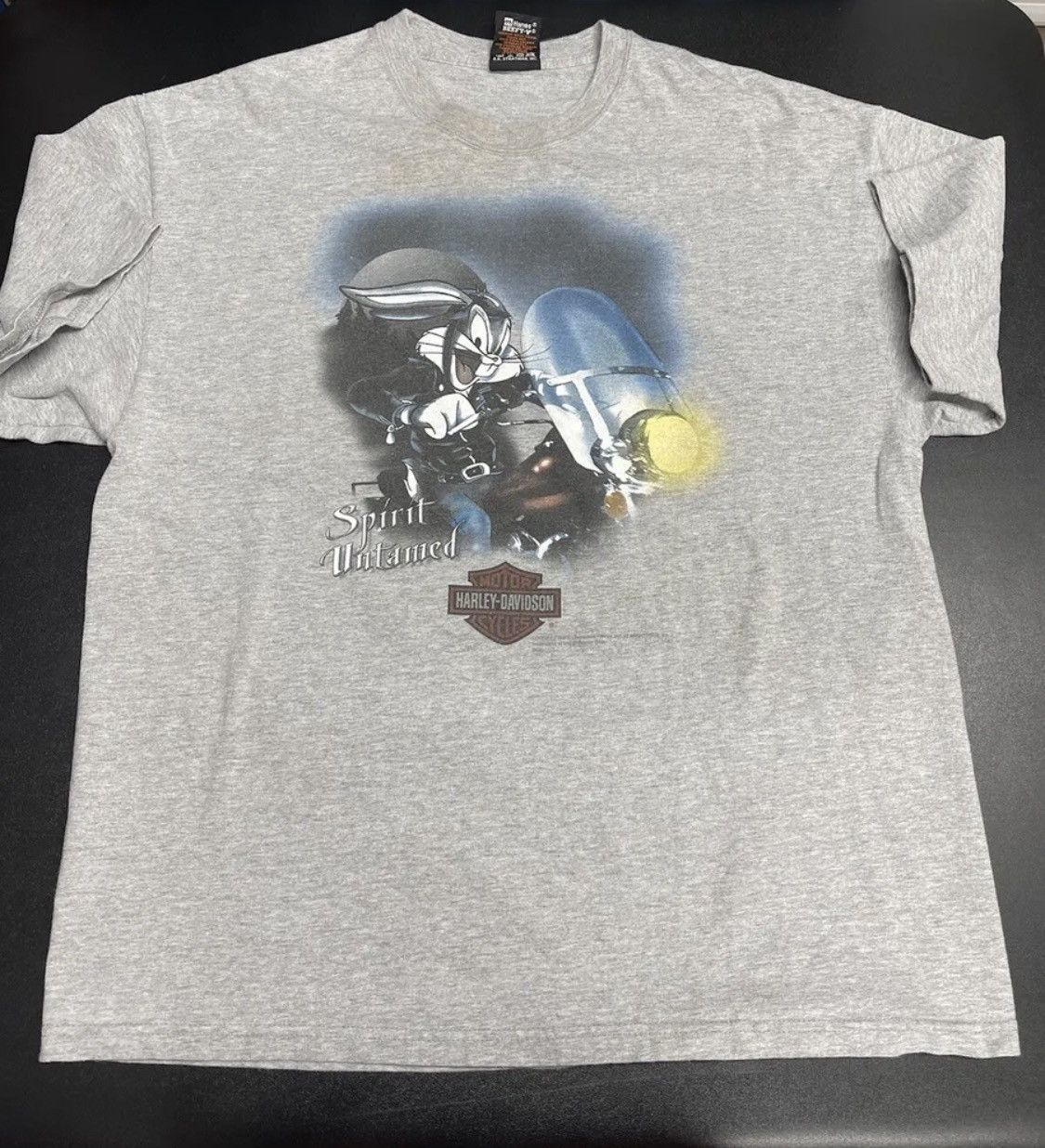 Harley Davidson Harley Davidson “Looney Tunes” T-Shirt Size US XL / EU 56 / 4 - 1 Thumbnail