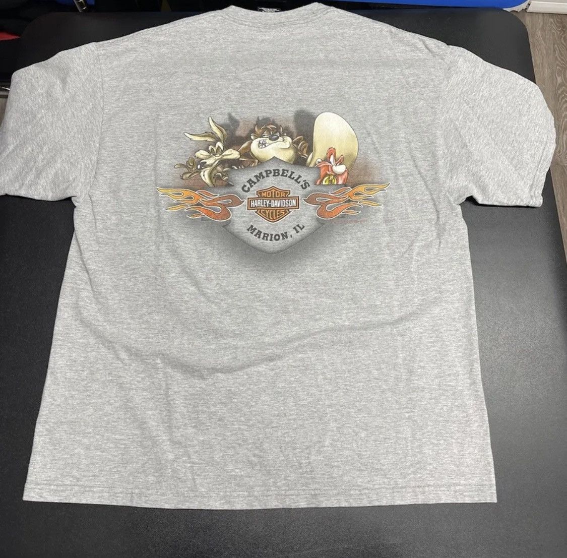 Harley Davidson Harley Davidson “Looney Tunes” T-Shirt Size US XL / EU 56 / 4 - 4 Thumbnail