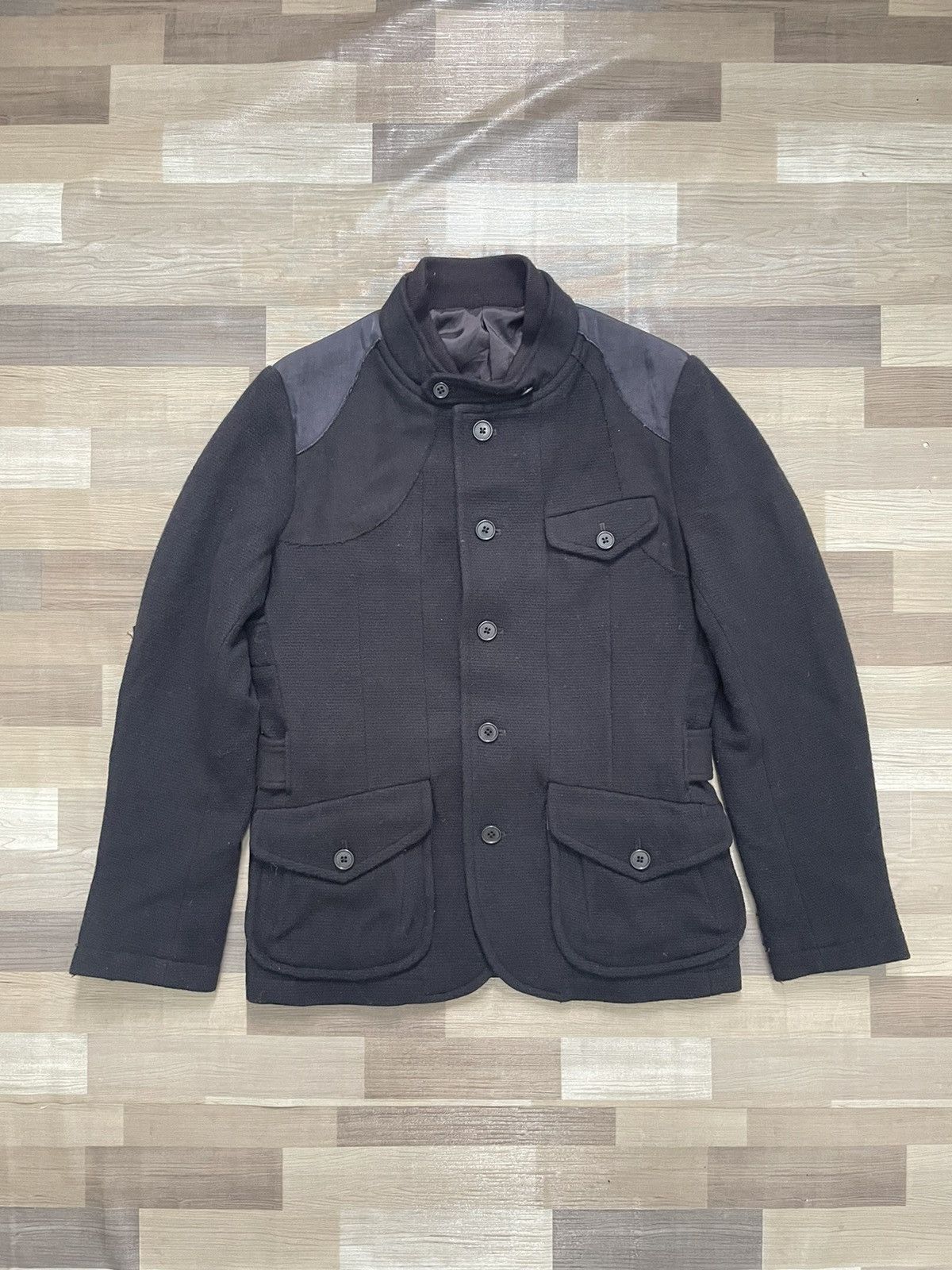 Japanese Brand Bad habits belted coat Size US S / EU 44-46 / 1 - 1 Thumbnail