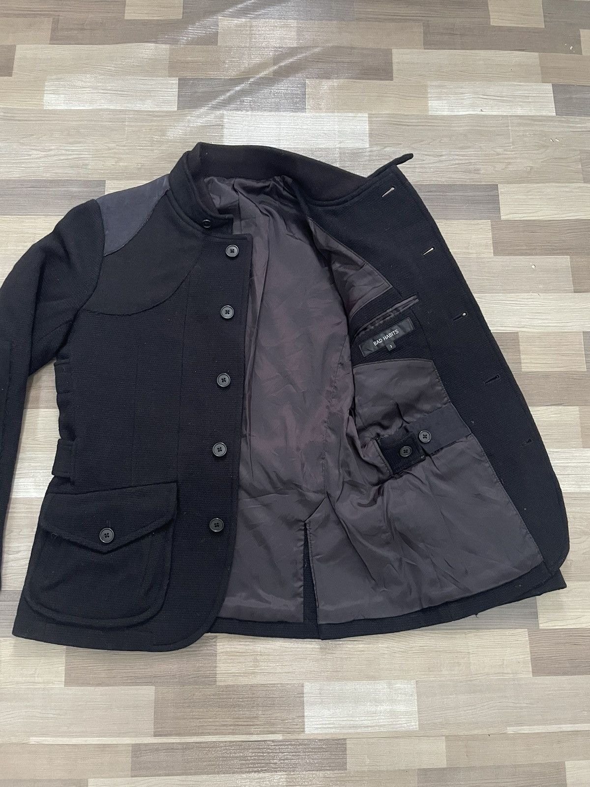 Japanese Brand Bad habits belted coat Size US S / EU 44-46 / 1 - 2 Thumbnail