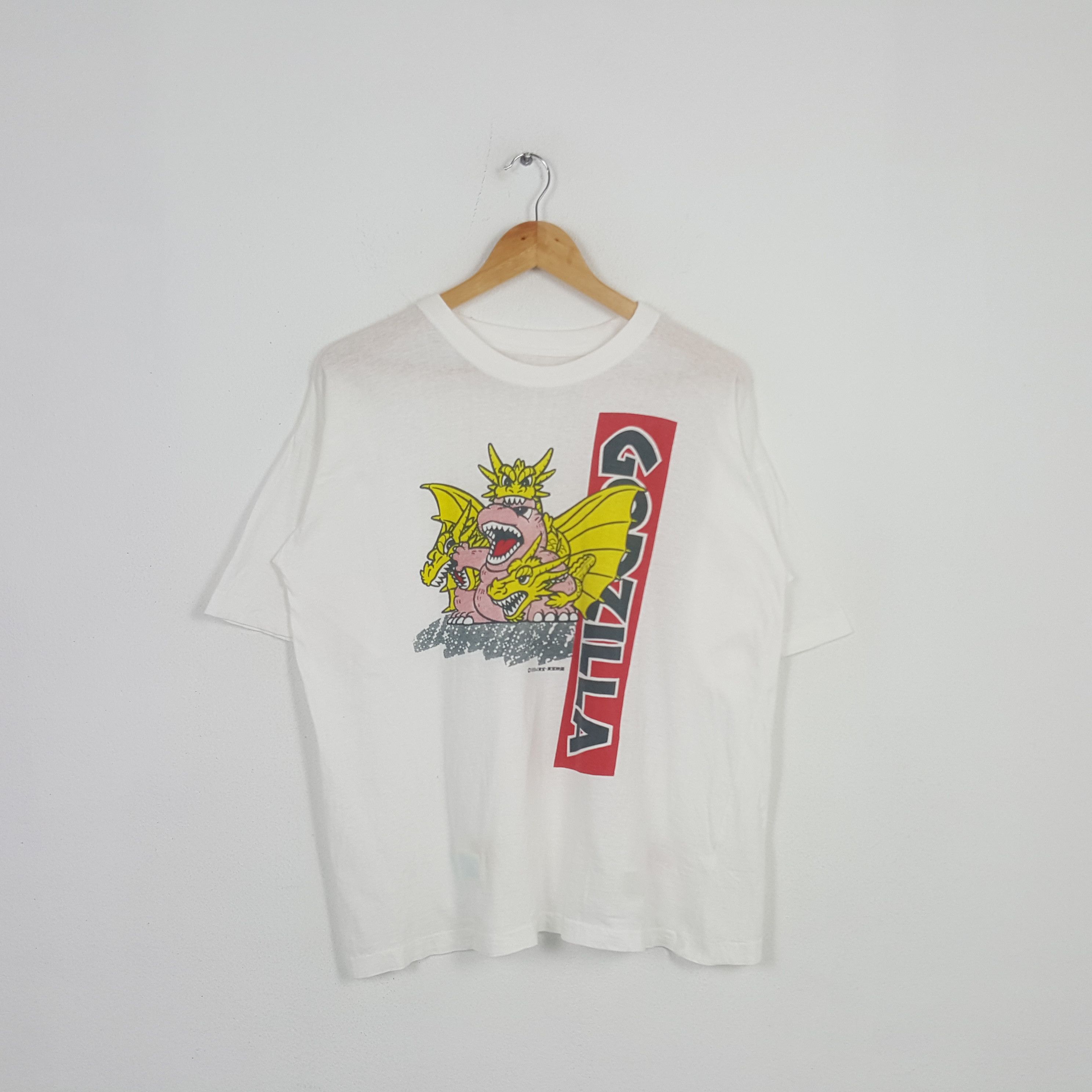 Vintage Godzilla Japanese Anime Series Tshirt