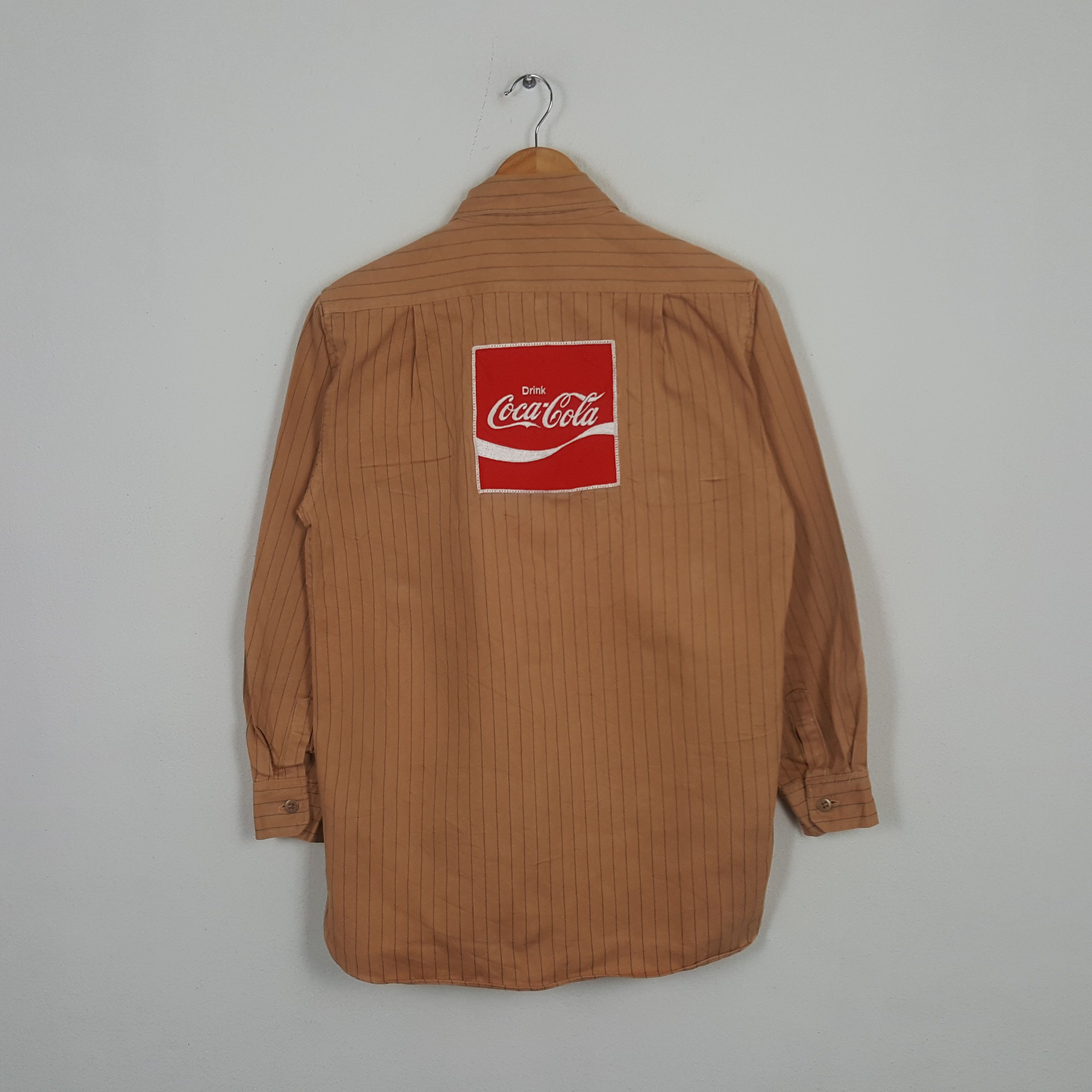 Vintage Drink Coca-Cola American Soda Drink Worker Jacket