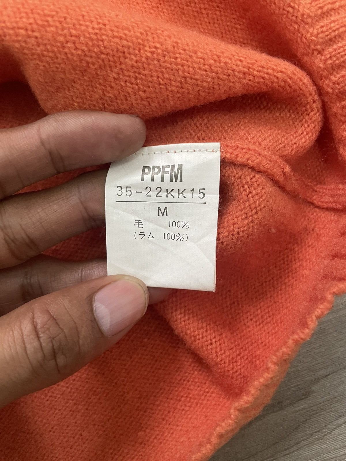 PPFM Ppfm orange sweater Size US M / EU 48-50 / 2 - 3 Thumbnail