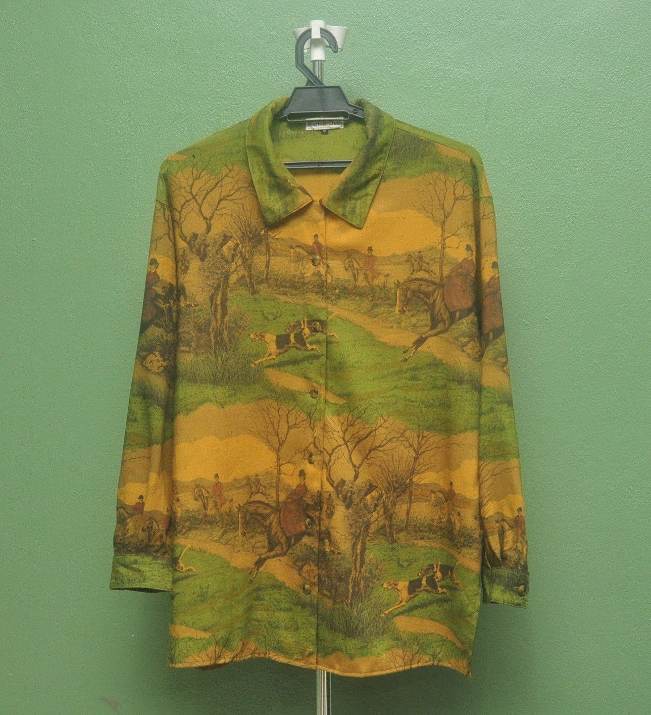 Designer × Japanese Brand Vintage Marlow Club Fullprint Travis Scott Fashion Style Size US L / EU 52-54 / 3 - 1 Thumbnail