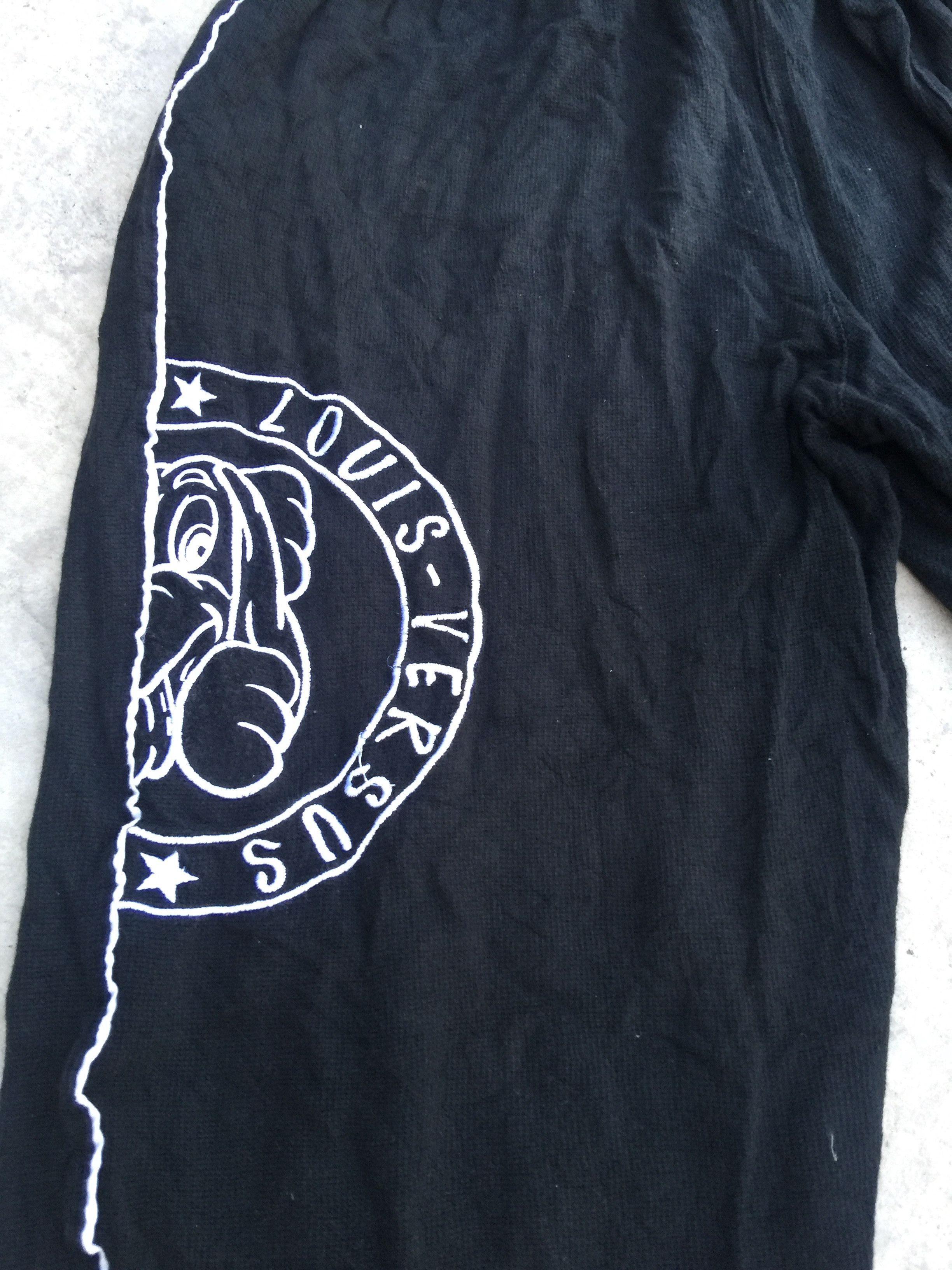 Designer × Japanese Brand × Vintage Vintage Louis Versus And Lovers Black Colour Sweatpantt Size US 31 - 8 Thumbnail
