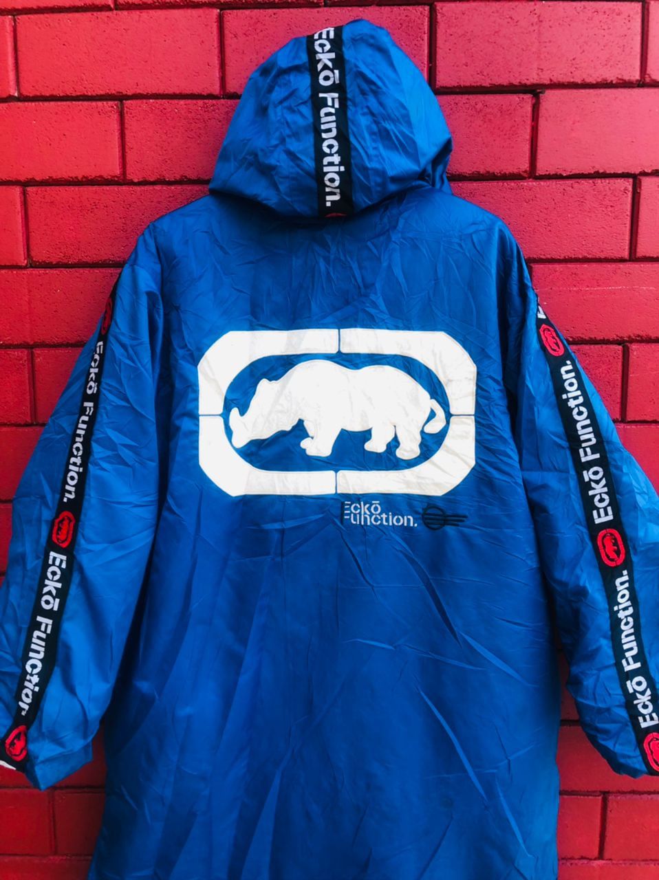 Ecko Unltd. × Japanese Brand × Vintage Vintage Ecko Function 90s Hip Hop Fashion Style Long Jacket Size US L / EU 52-54 / 3 - 3 Thumbnail