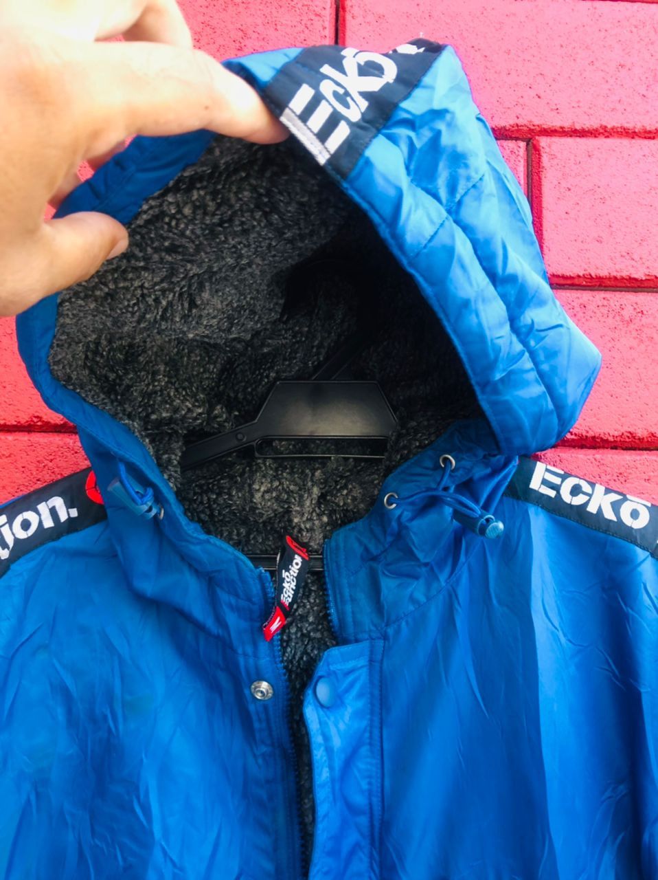 Ecko Unltd. × Japanese Brand × Vintage Vintage Ecko Function 90s Hip Hop Fashion Style Long Jacket Size US L / EU 52-54 / 3 - 11 Thumbnail