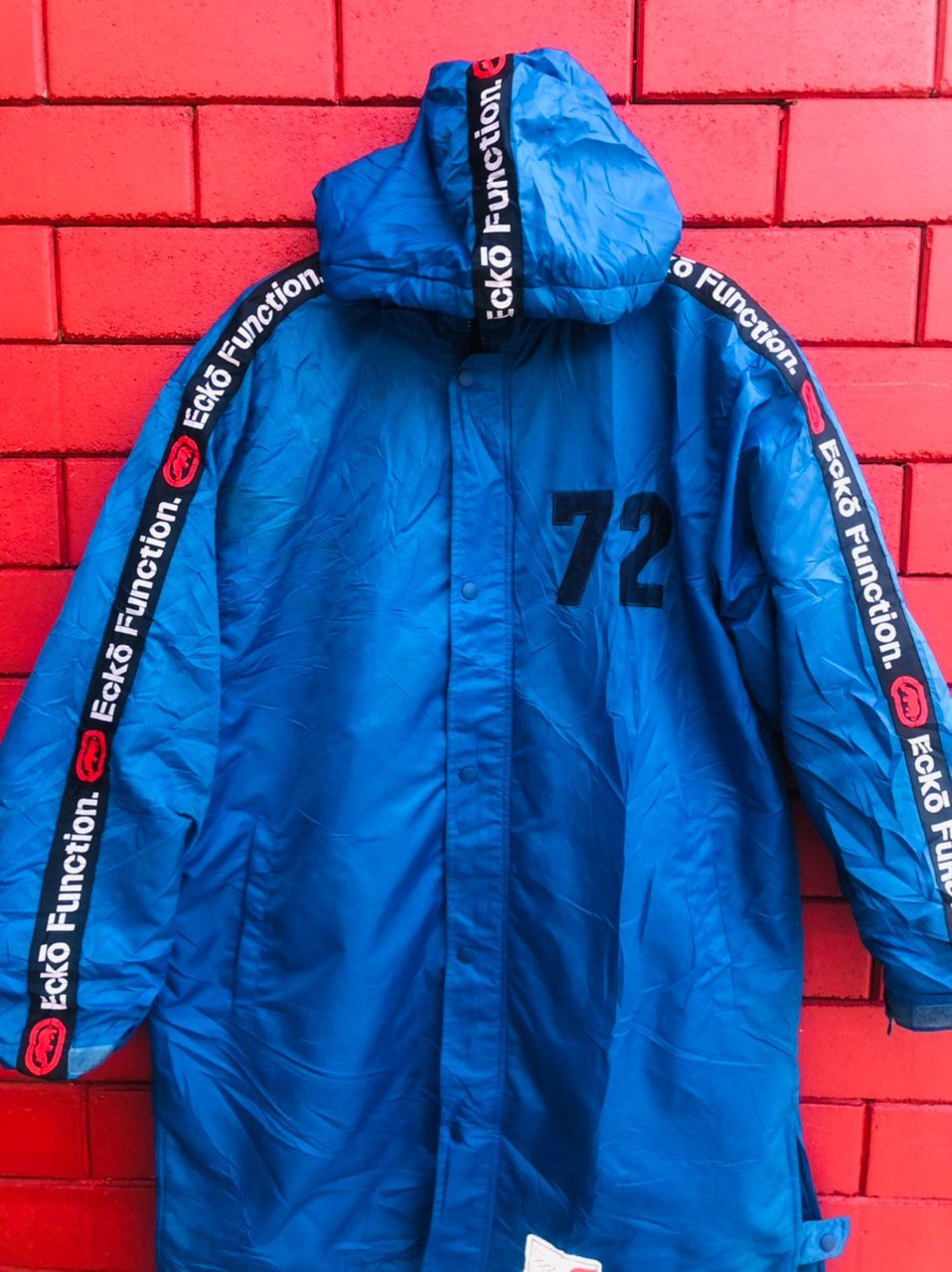 Ecko Unltd. × Japanese Brand × Vintage Vintage Ecko Function 90s Hip Hop Fashion Style Long Jacket Size US L / EU 52-54 / 3 - 2 Thumbnail