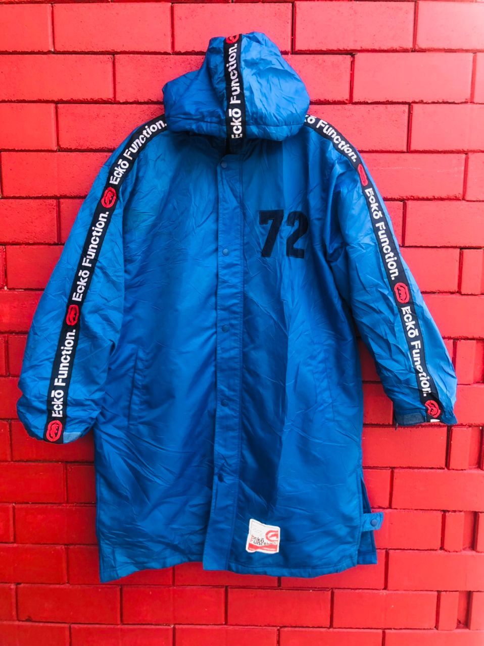 Ecko Unltd. × Japanese Brand × Vintage Vintage Ecko Function 90s Hip Hop Fashion Style Long Jacket Size US L / EU 52-54 / 3 - 5 Thumbnail
