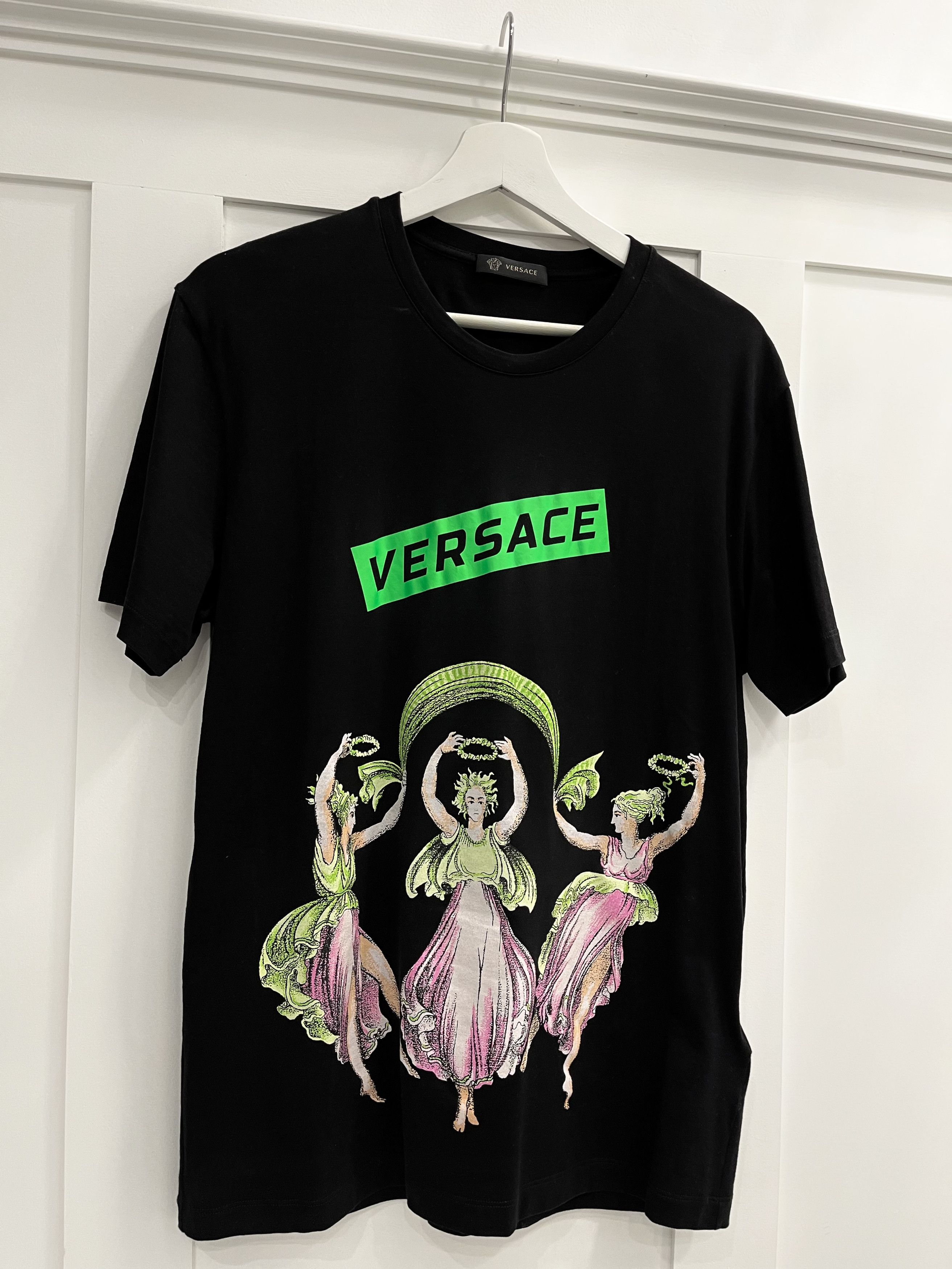 Versace VERSACE Men T-Shirts 10116941A08584 1UI20 NAVY BLUE