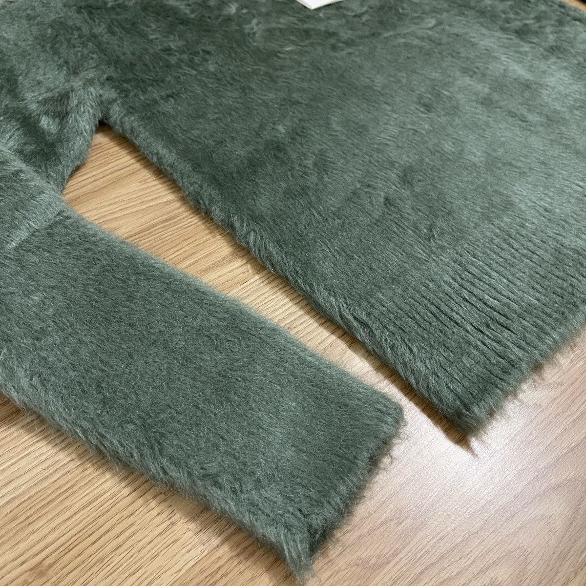Jil Sander GRAIL 🏆 NEW! £1320 JIL SANDER Green Silk Knitted Jumper 52 Size US L / EU 52-54 / 3 - 3 Thumbnail